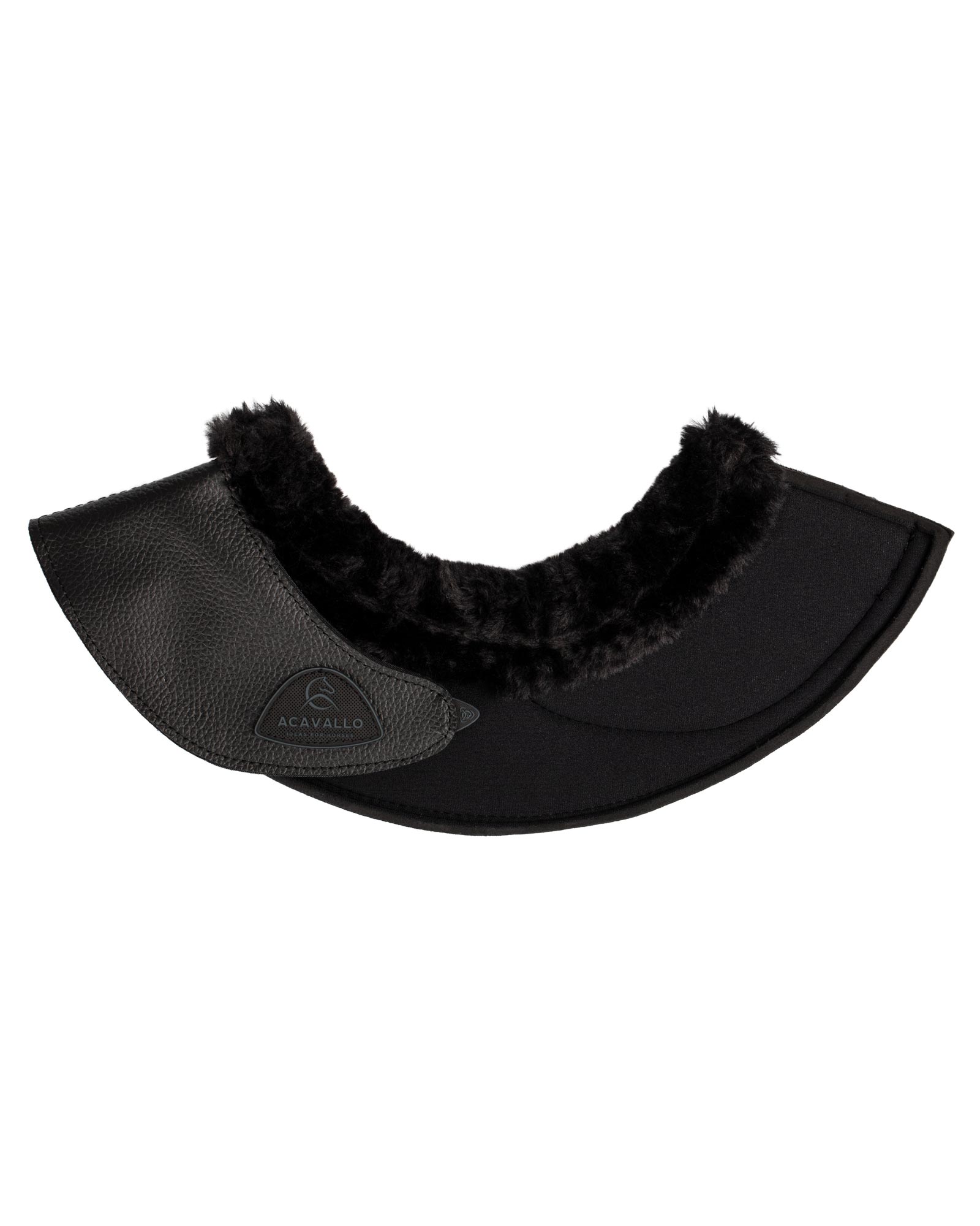 Bell boots faux sheepskin & hook-and-loop closure
