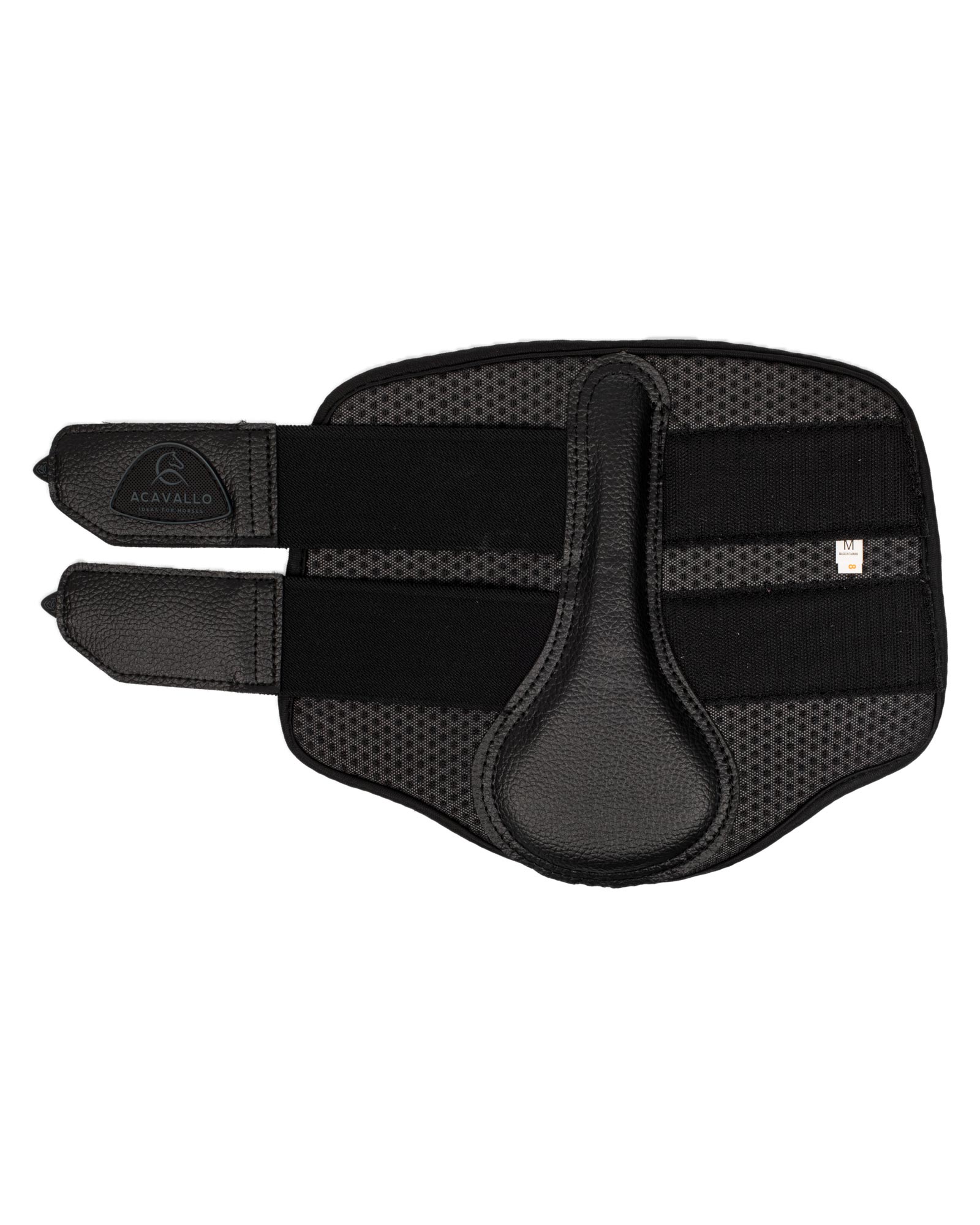 Front brushing boots perforated neoprene