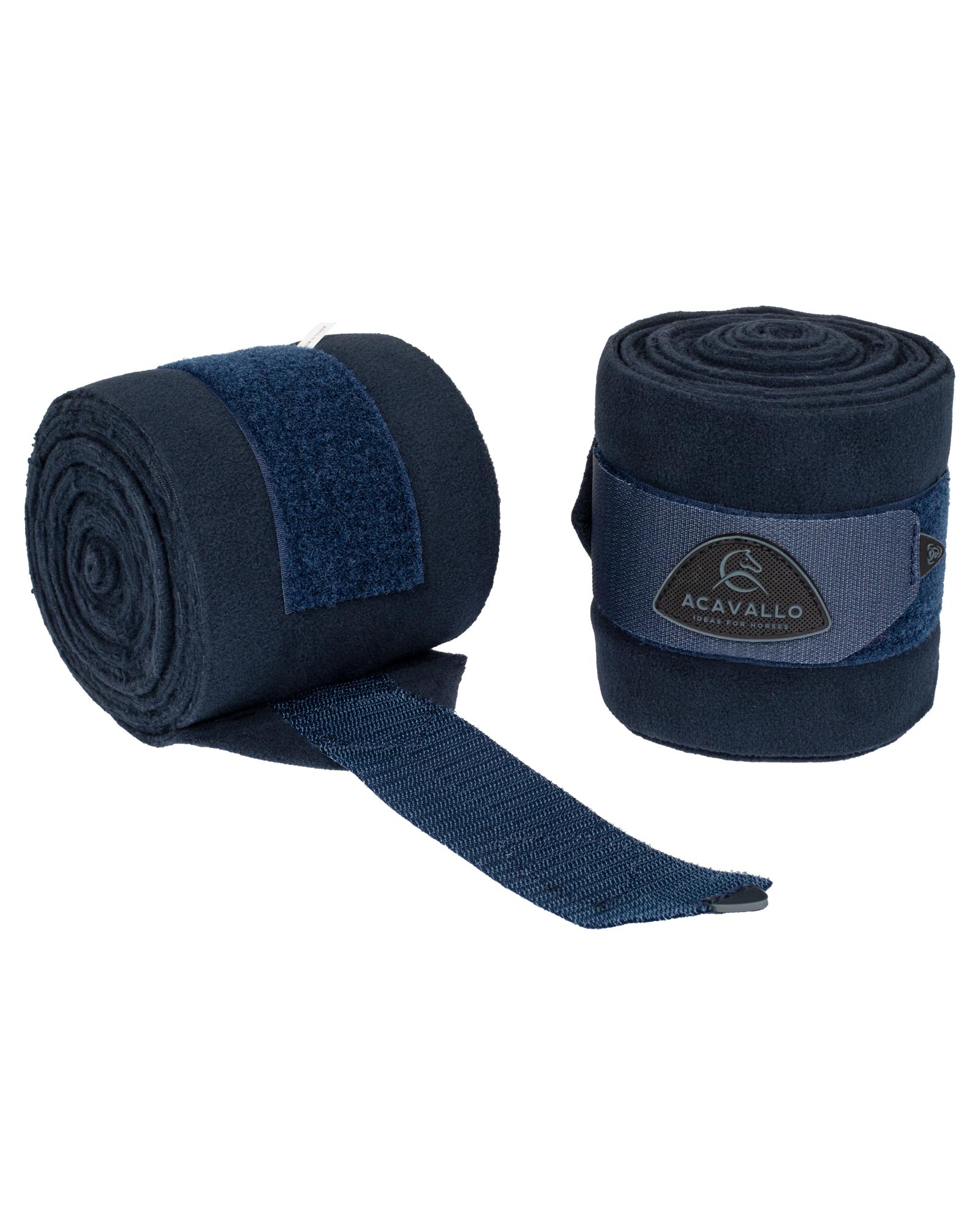 Fleece exercise bandages hook-and-loop closure fastening