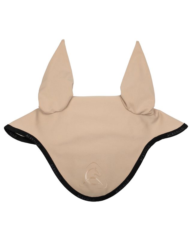 Elastane fly veil silicone logo