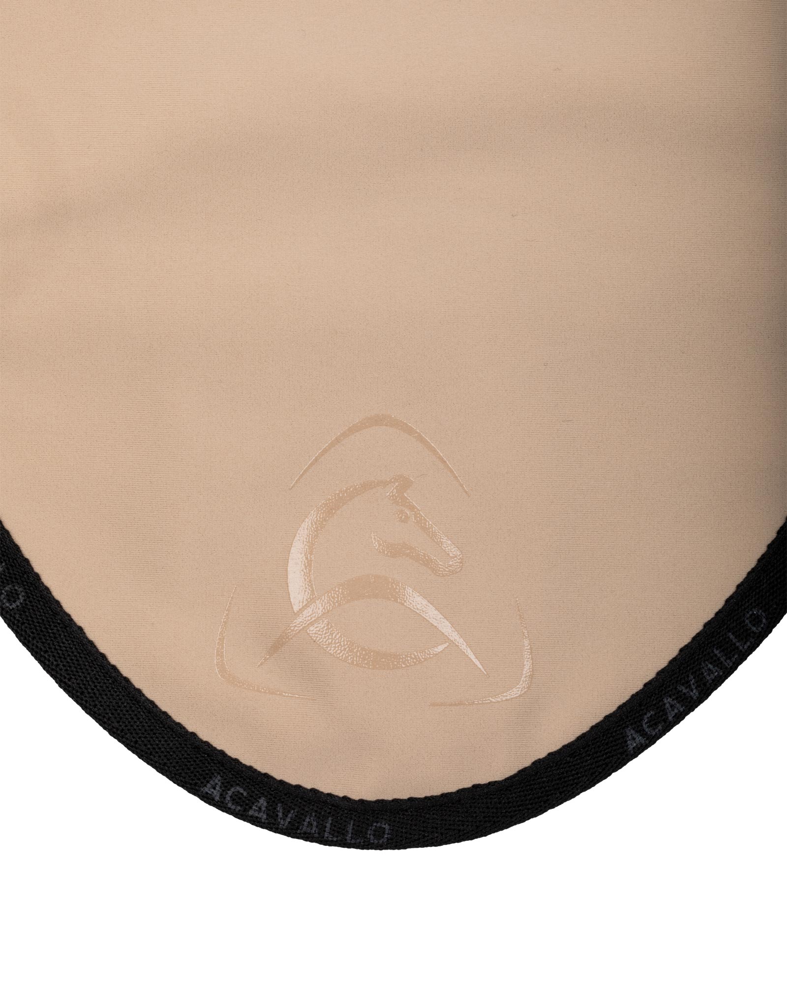 Elastane fly veil silicone logo