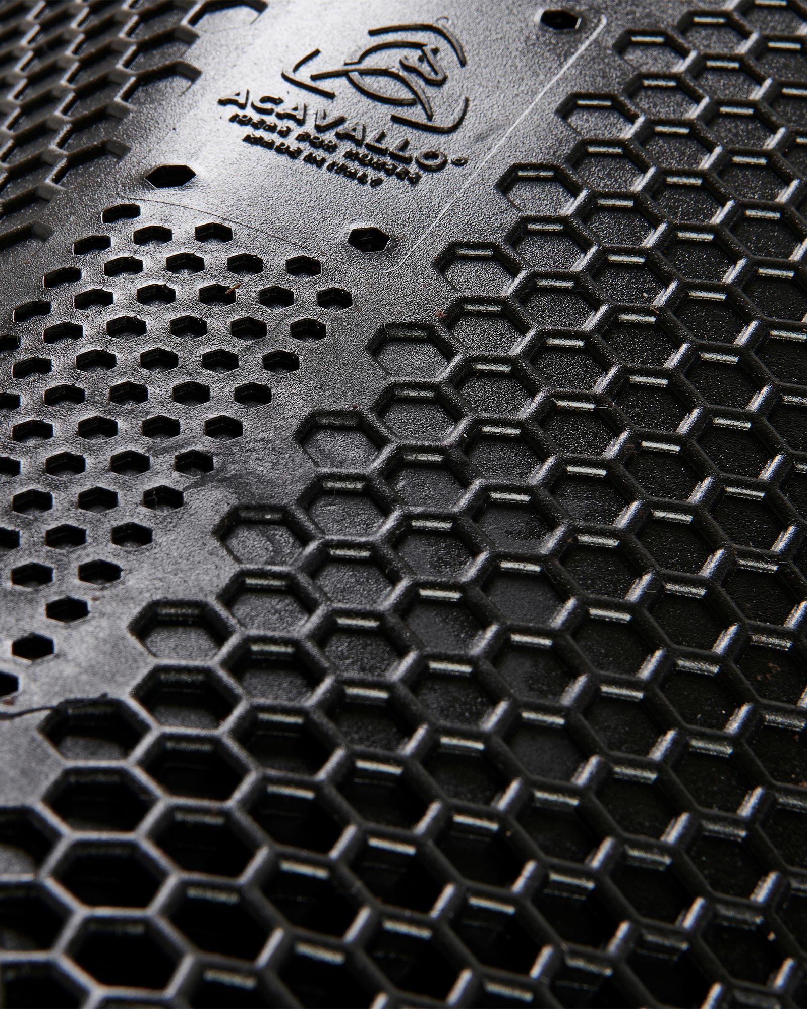 Pad SP WFS suede Hexagonal gel front riser