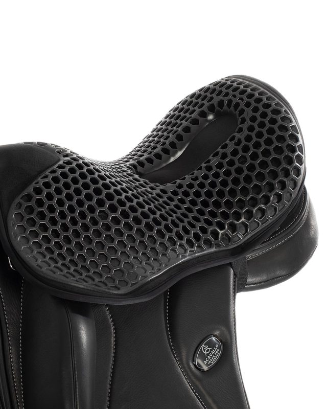 Copriseggio dressage gel-out Hexagonal Ortho-coccyx Dri-lex 20mm