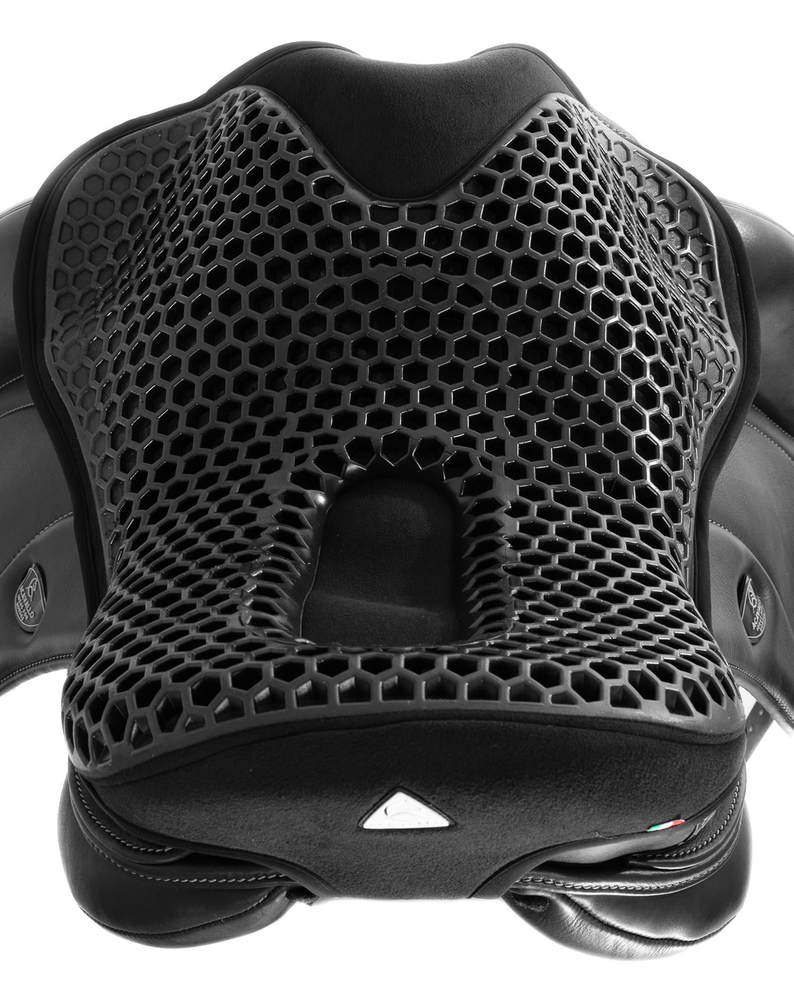 Ortho-Coccyx seat saver dressage Hexagonal gel-out Dri-lex 20mm