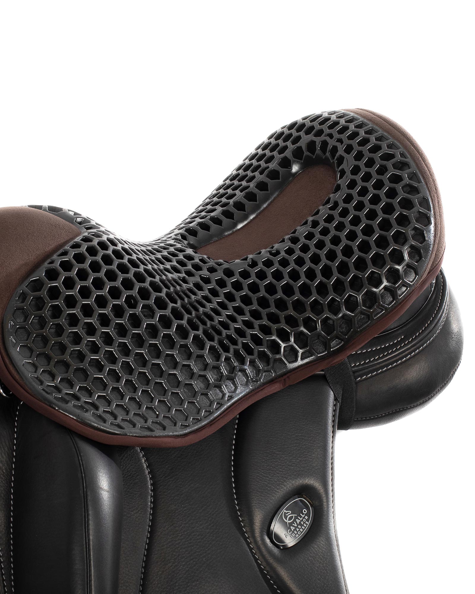Copriseggio dressage gel-out Hexagonal Ortho-coccyx Dri-lex 20mm