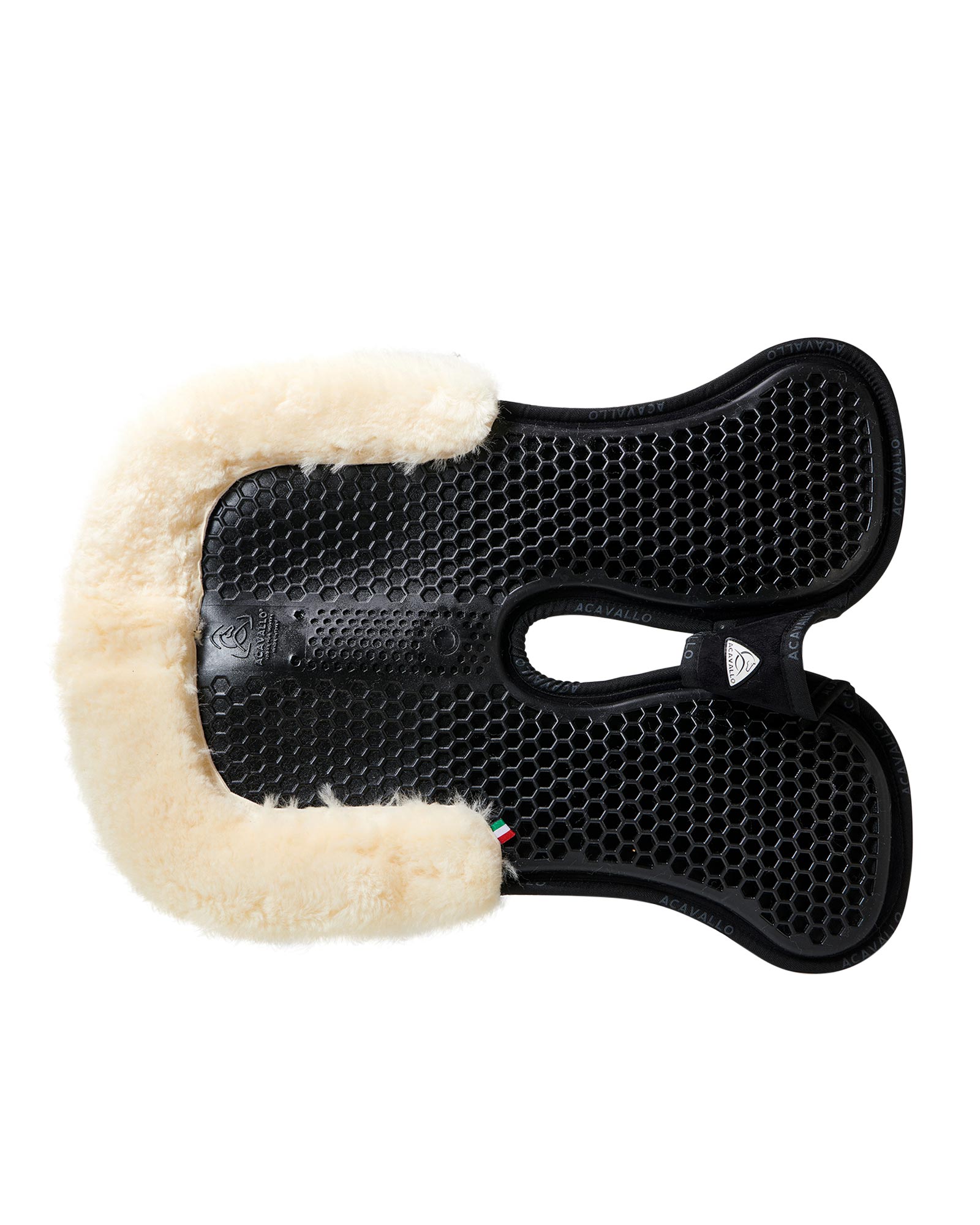 Pad MF-S WFS suede rear sheepskin Hexagonal gel front riser