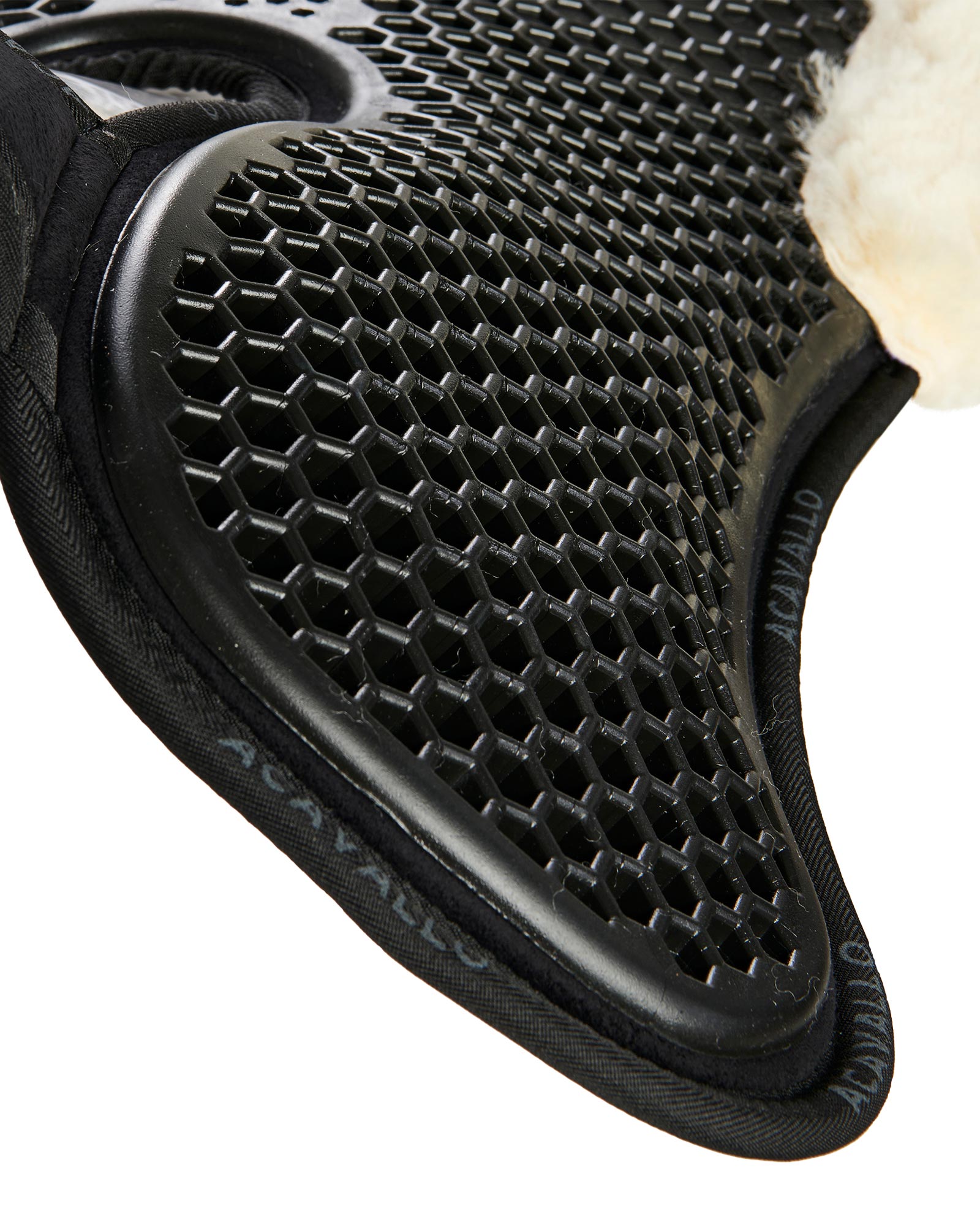 Pad MF-S WFS suede rear sheepskin Hexagonal gel front riser