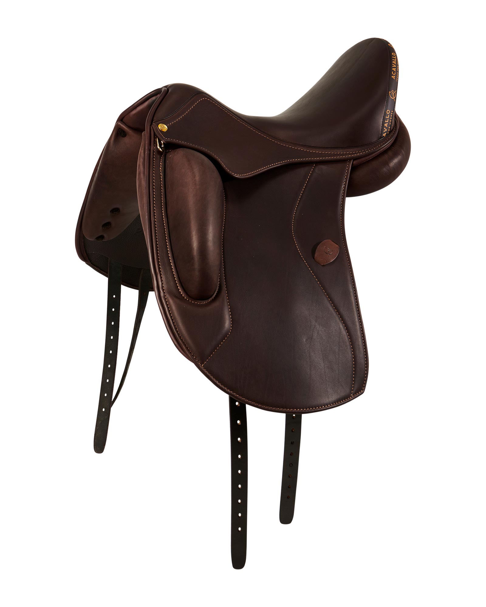 Ecorider Sangle De Dressage Cuir – Taille 22, Marron, Confort Anatomique, Occasion UK