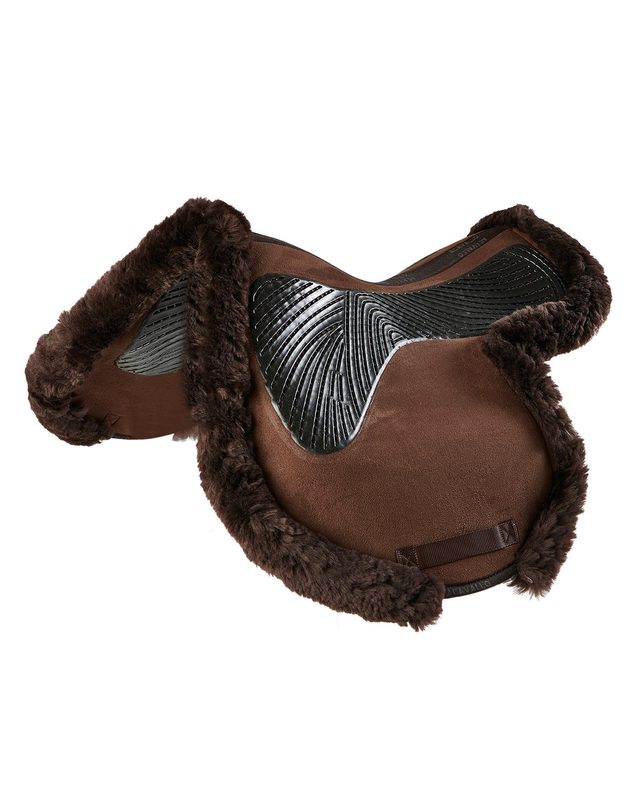 Saddle pad JS-S CW-CS cut-out Numnah twin sided gel grip