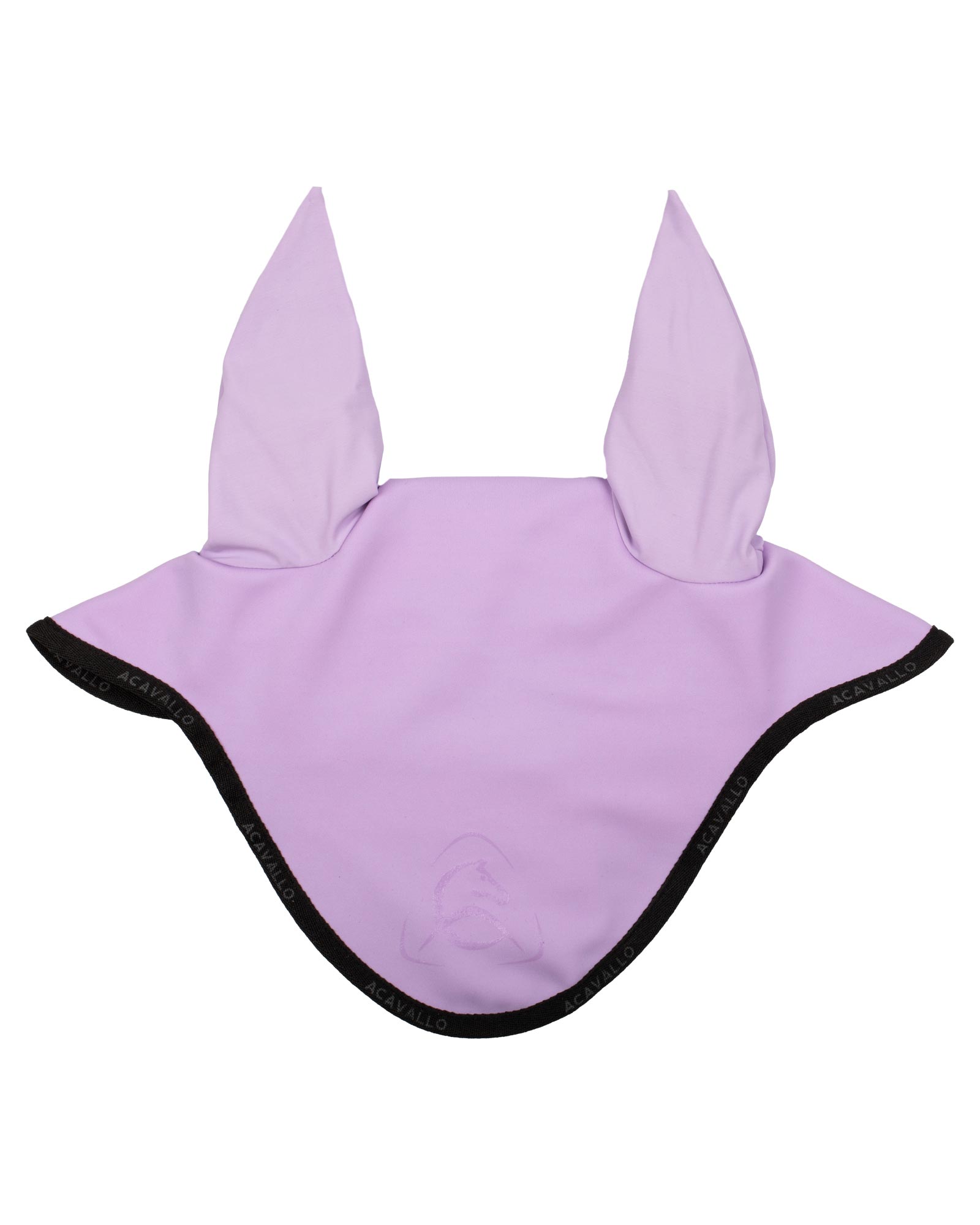 Elastane fly veil silicone logo