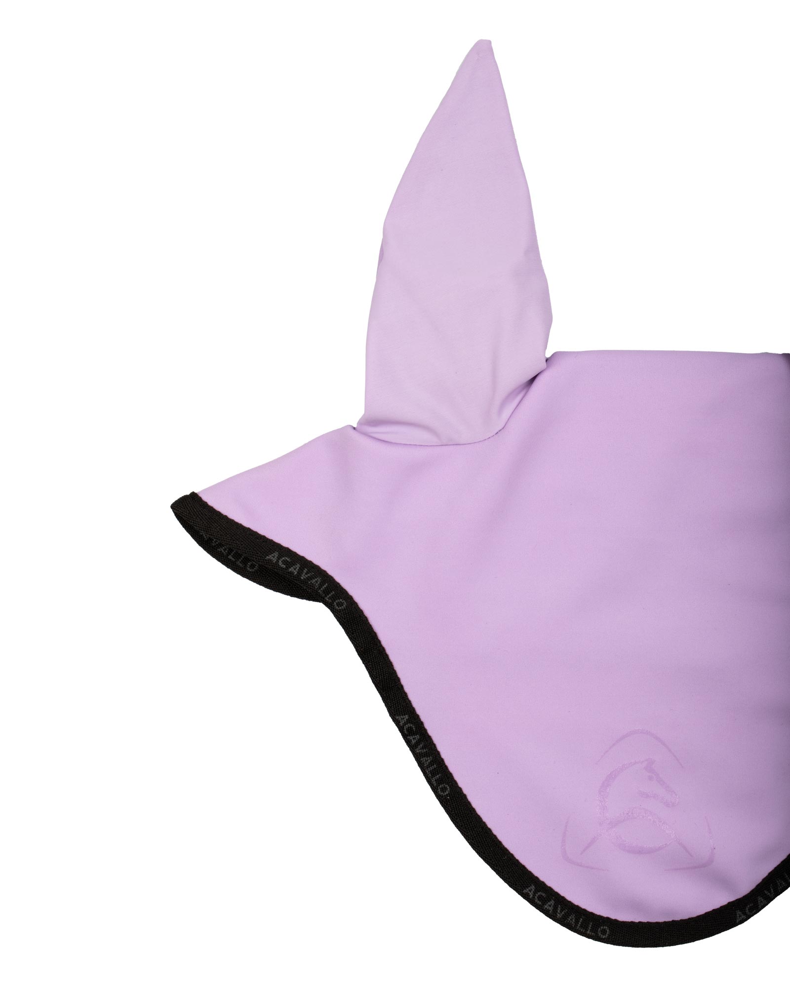 Elastane fly veil silicone logo