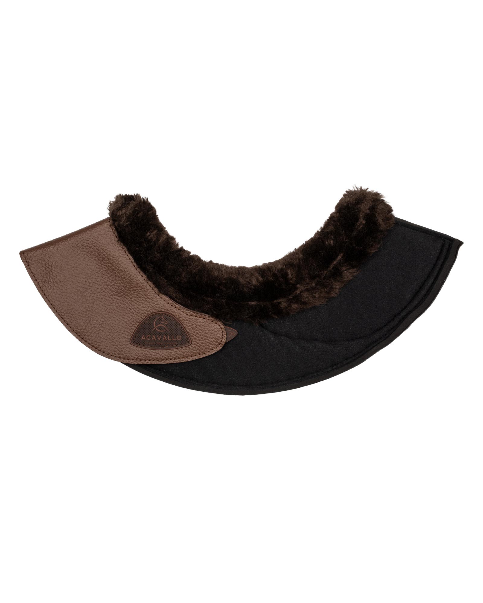 Bell boots faux sheepskin & hook-and-loop closure