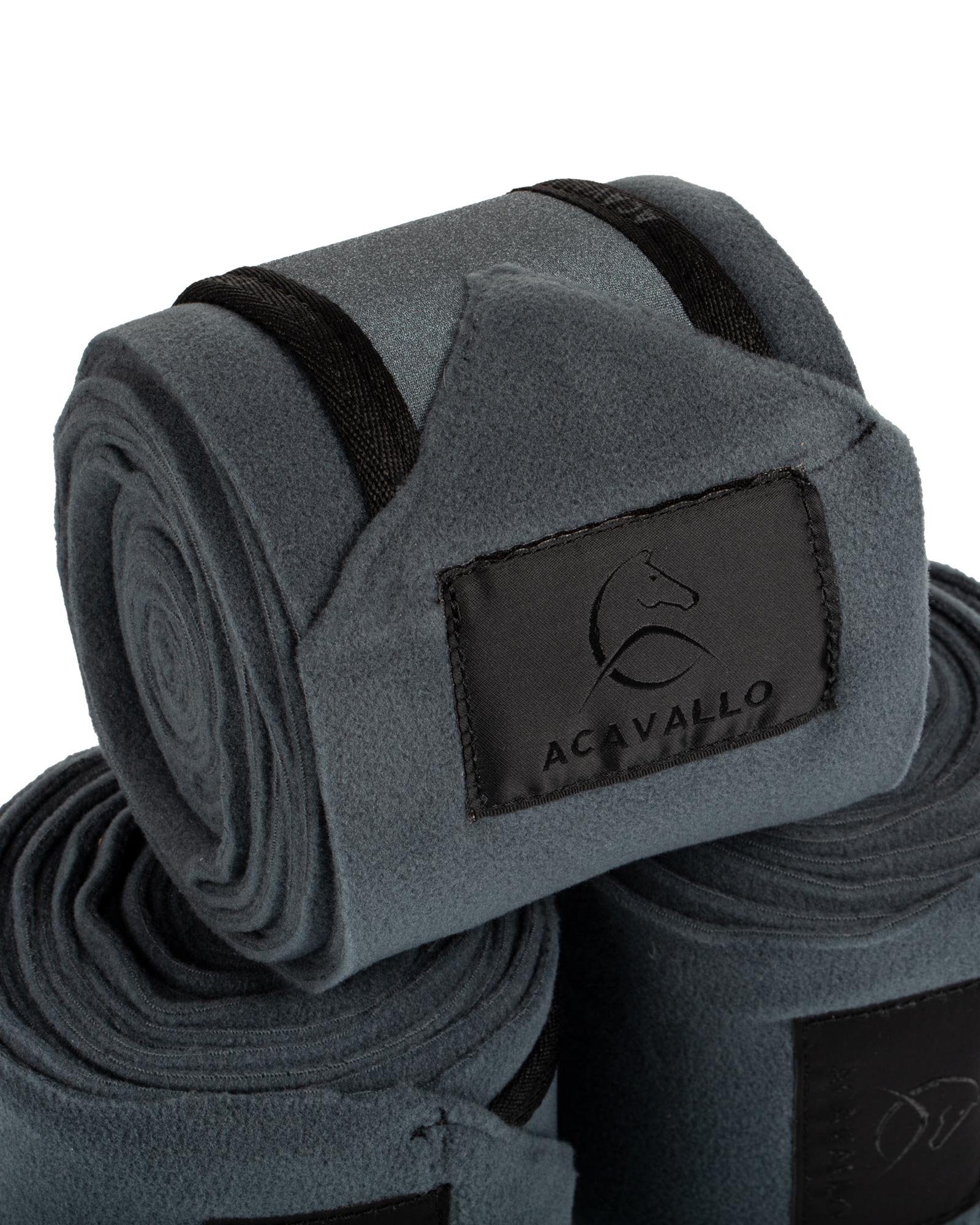 Anti-pilling fleece bandages hook-and-loop closure fastening