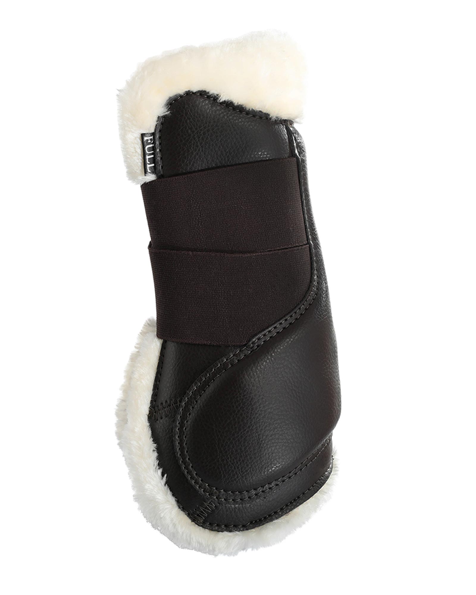 Gamaschen Springen aus Eco-Leder mit Eco-Fell