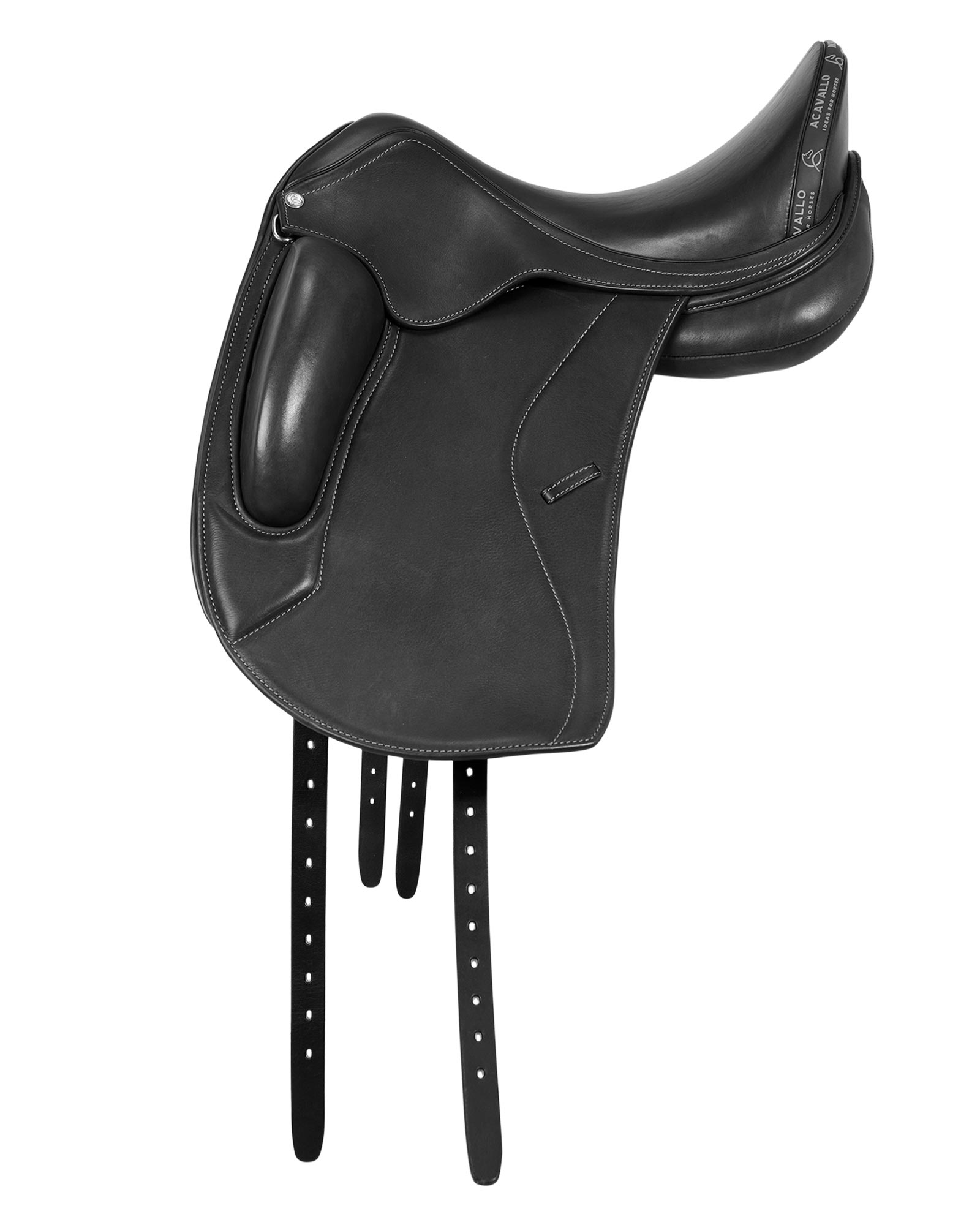 Leonardo dressage saddle wool panels