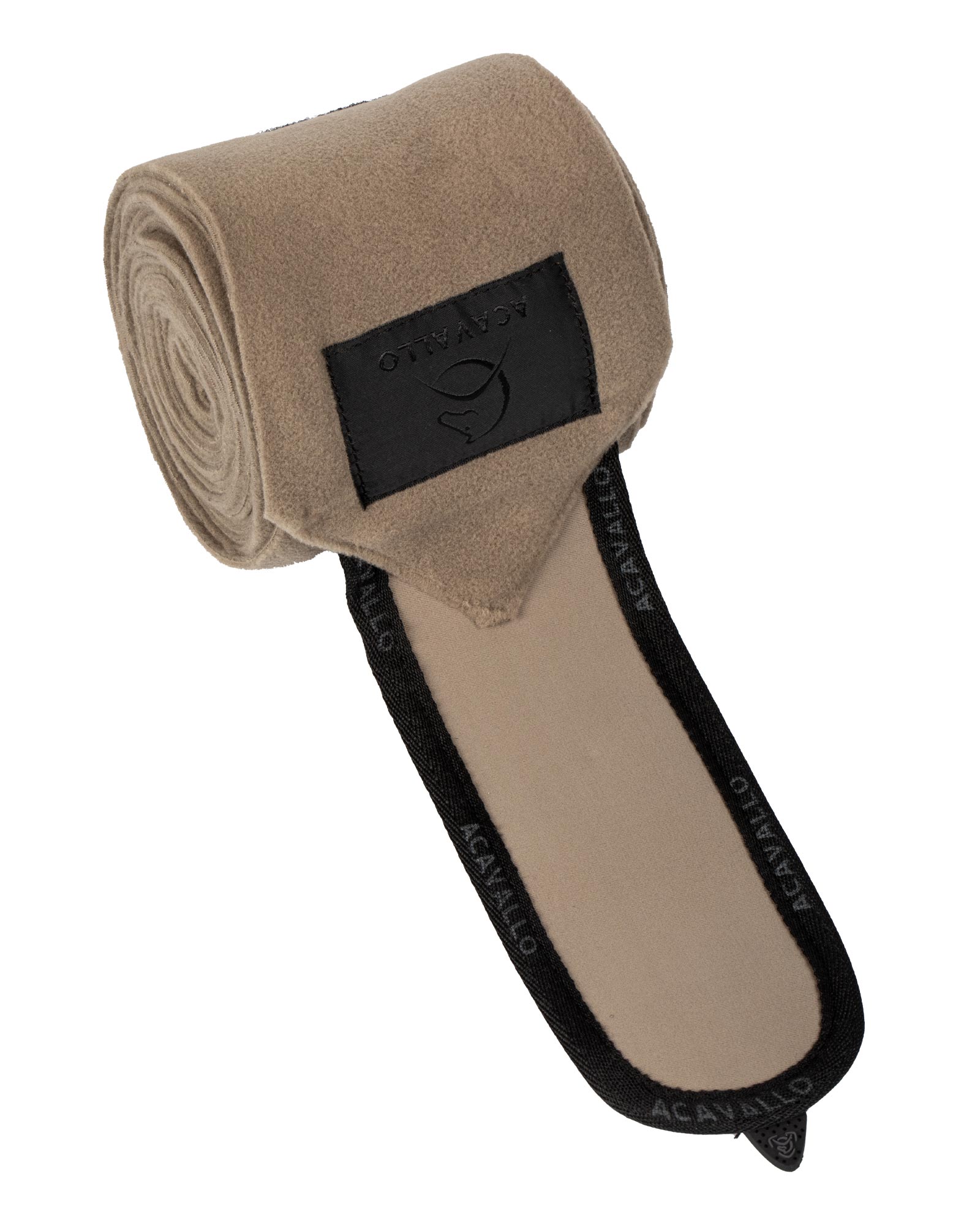 Anti-pilling fleece bandages hook-and-loop closure fastening