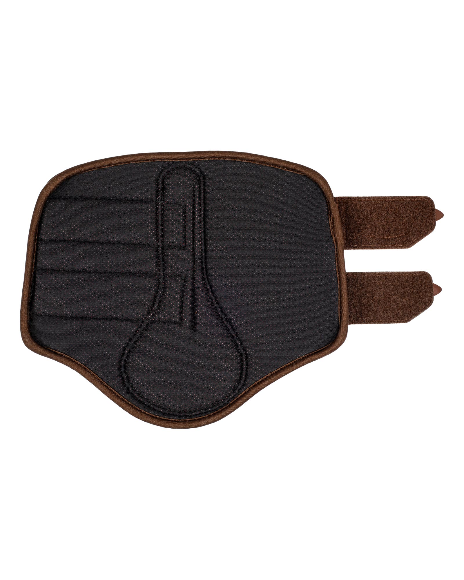 Front brushing boots perforated neoprene