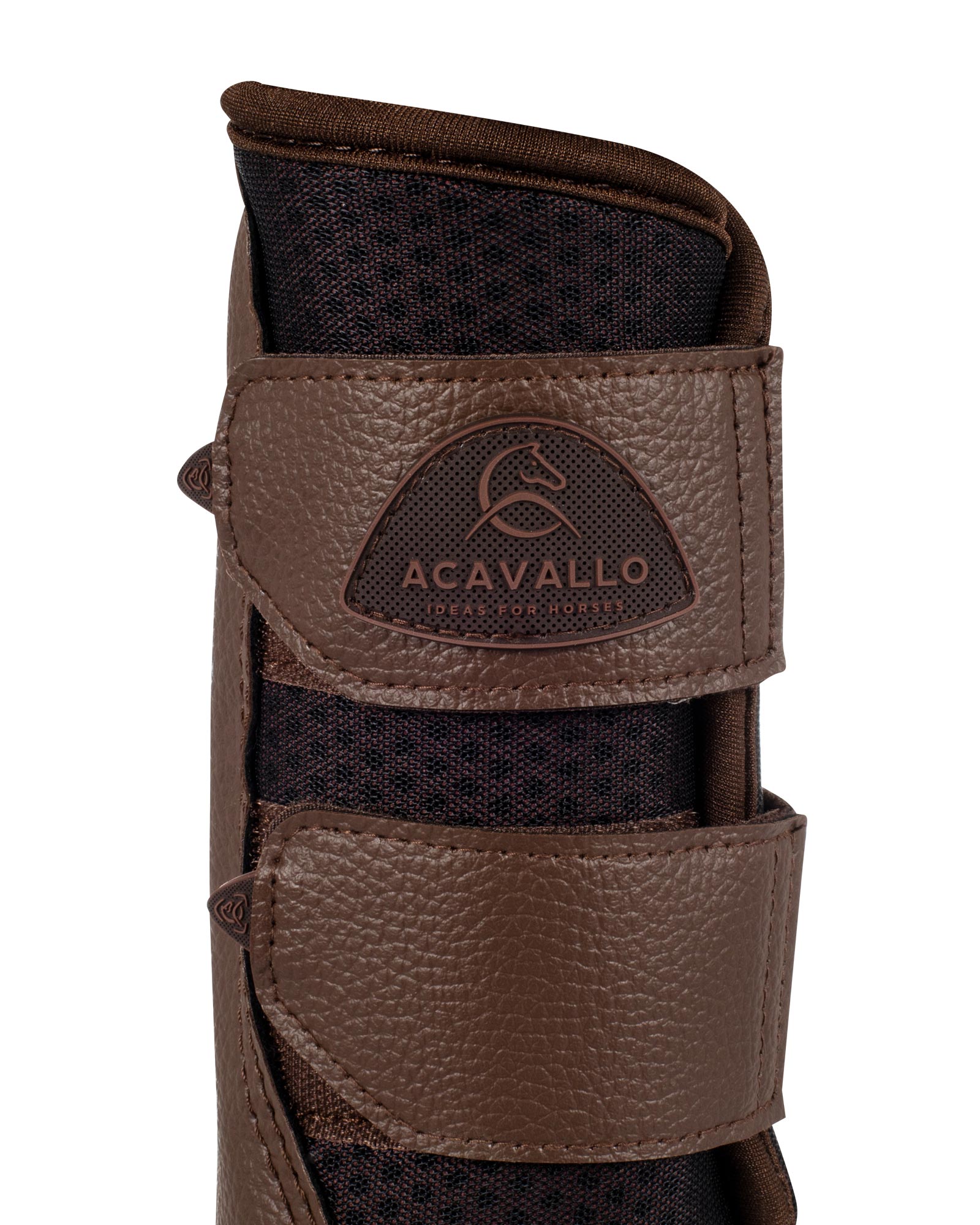 Front brushing boots perforated neoprene