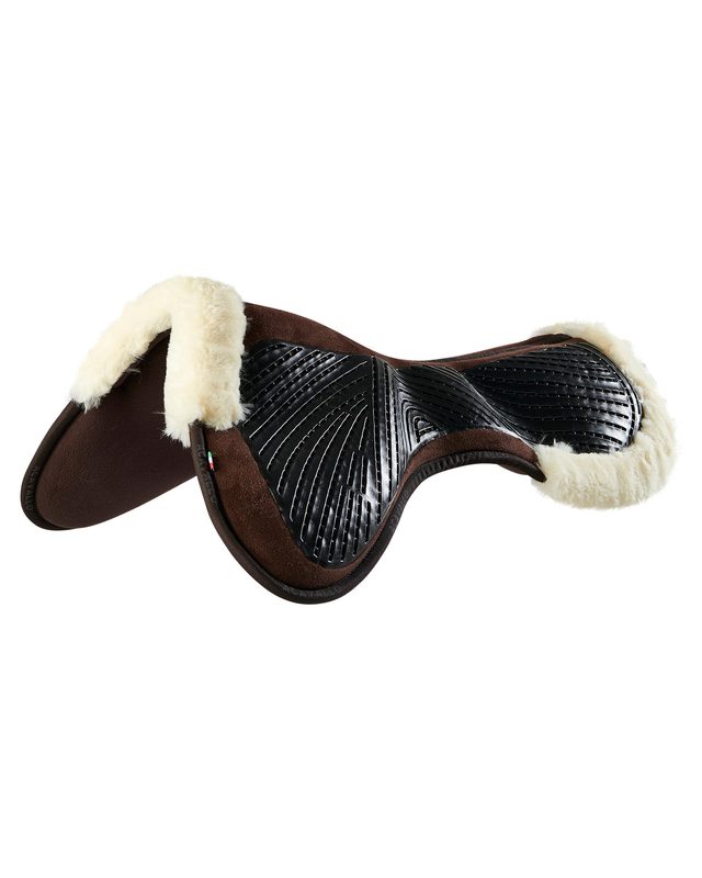 Pad MF-S JCCS-S CW-CS suede cut-out faux sheepskin gel grip flat