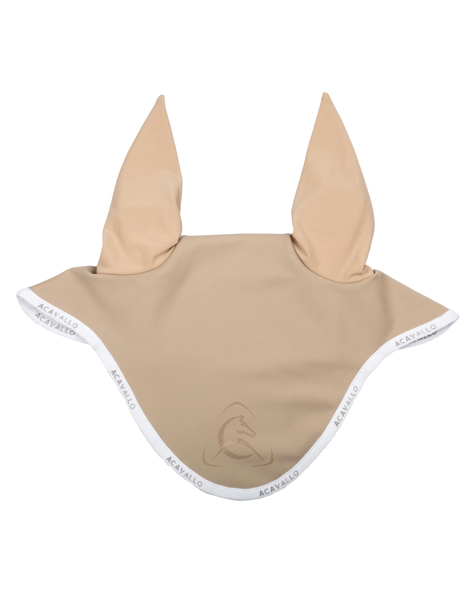 Elastane fly veil silicone logo