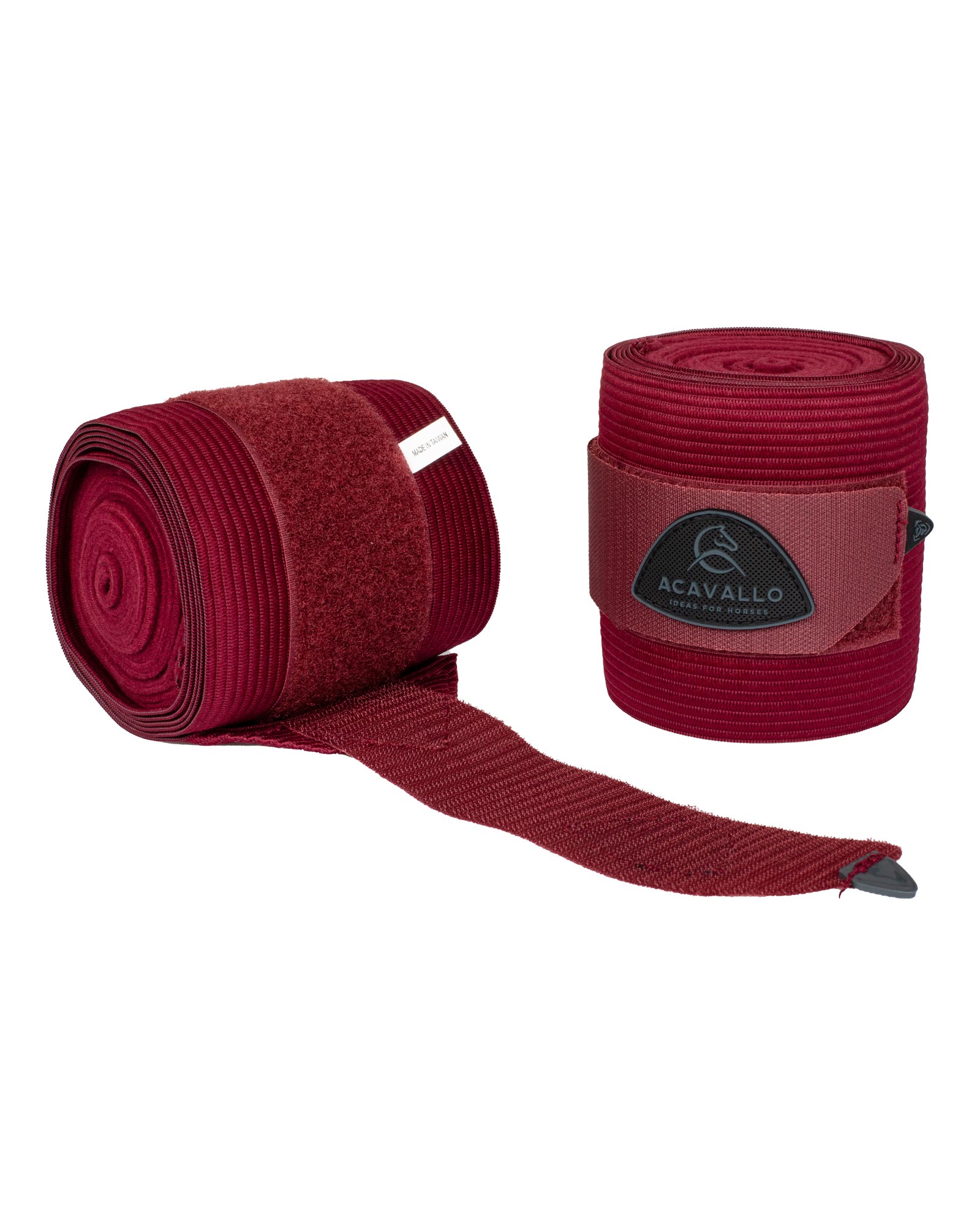 Elasticated exercise bandages fleece