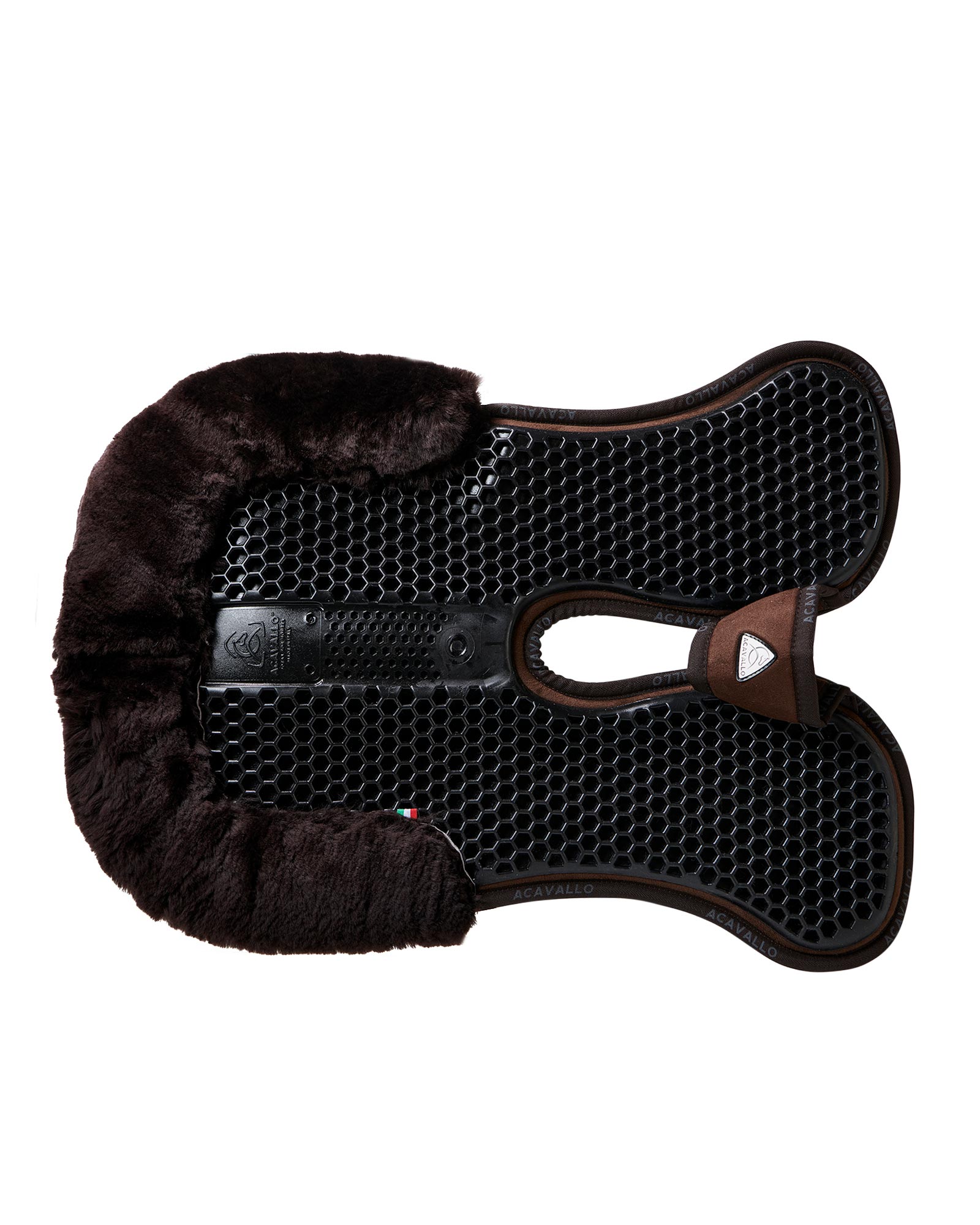 Pad MF-S WFS suede rear sheepskin Hexagonal gel flat