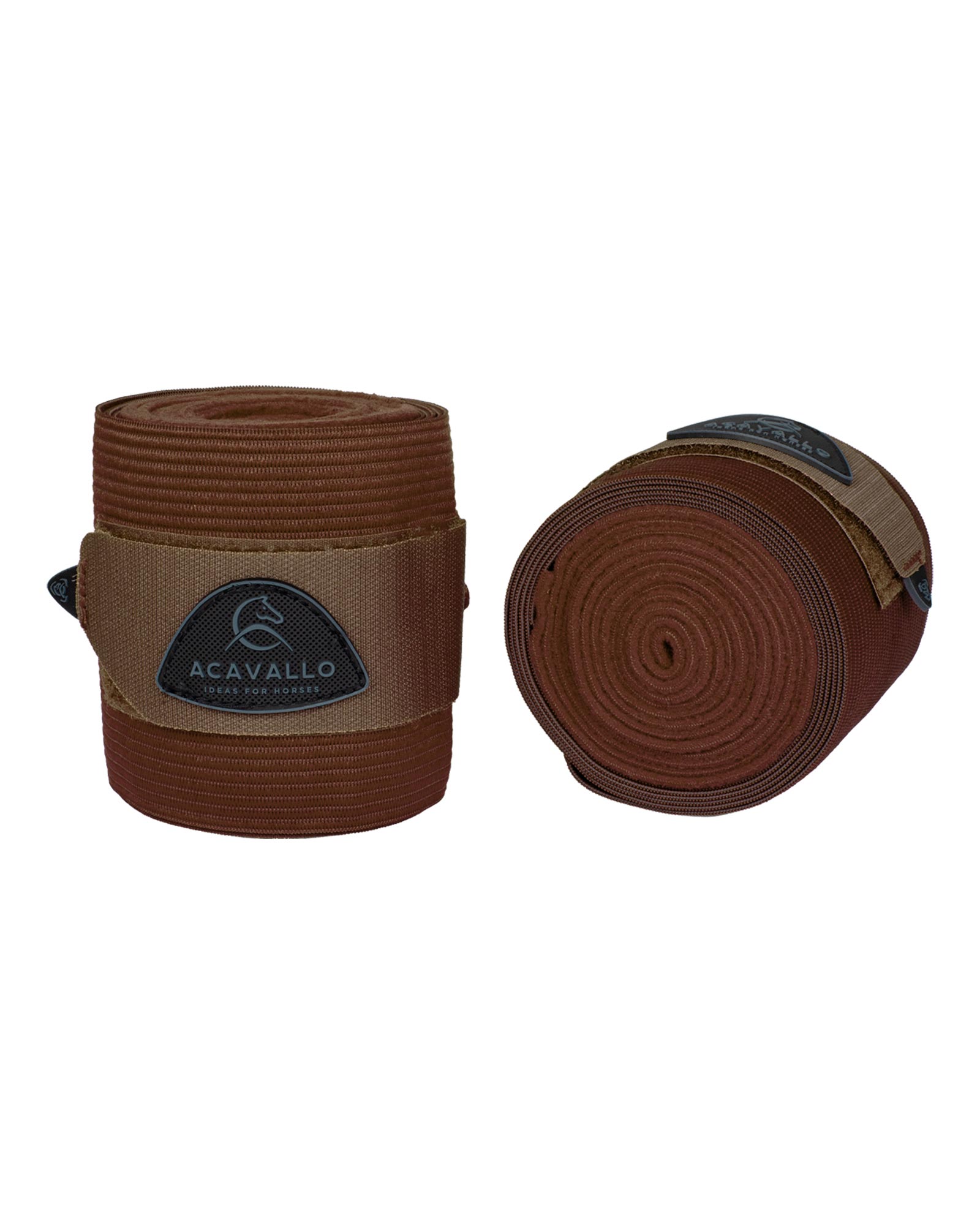 Elasticated exercise bandages fleece