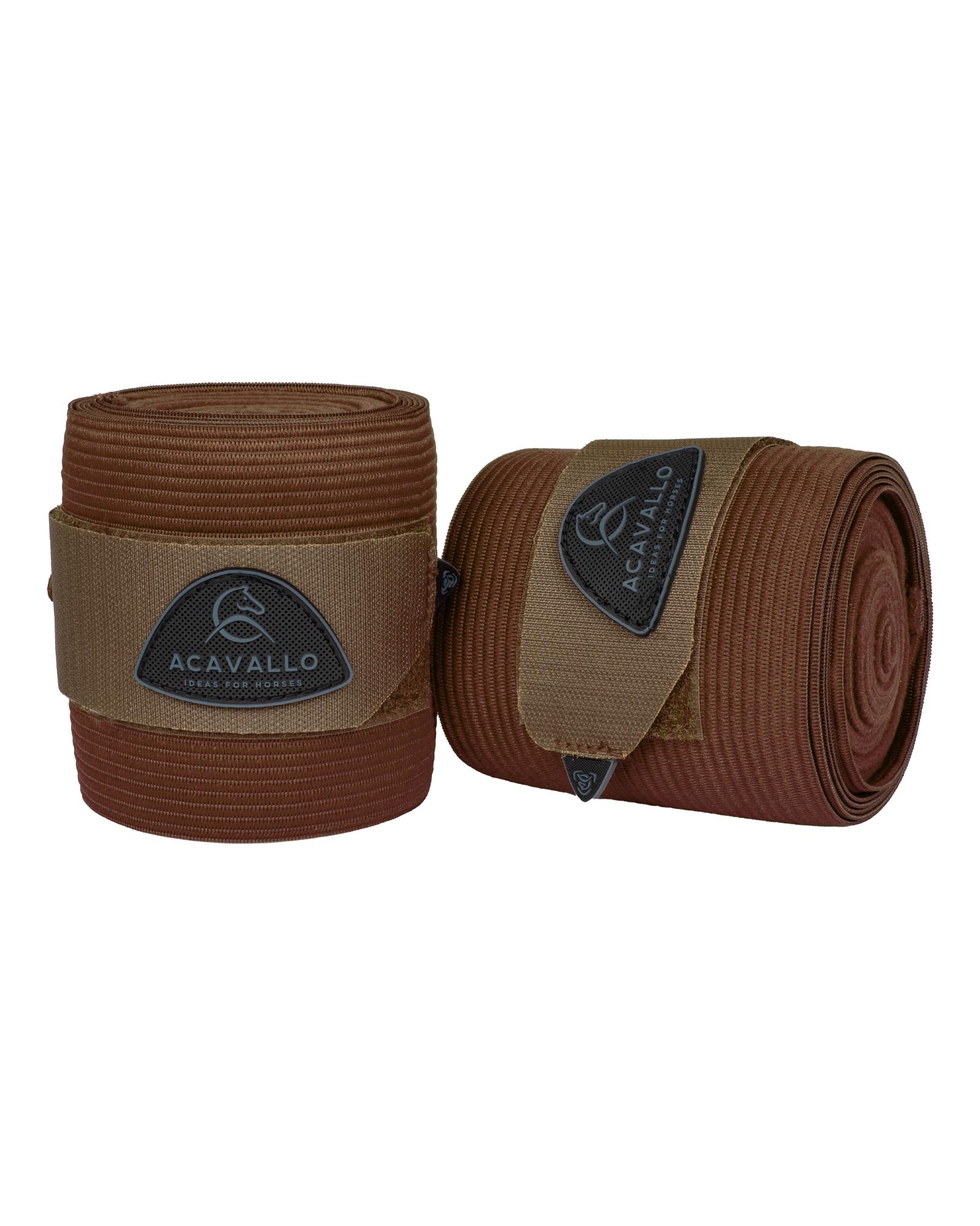Elasticated exercise bandages fleece
