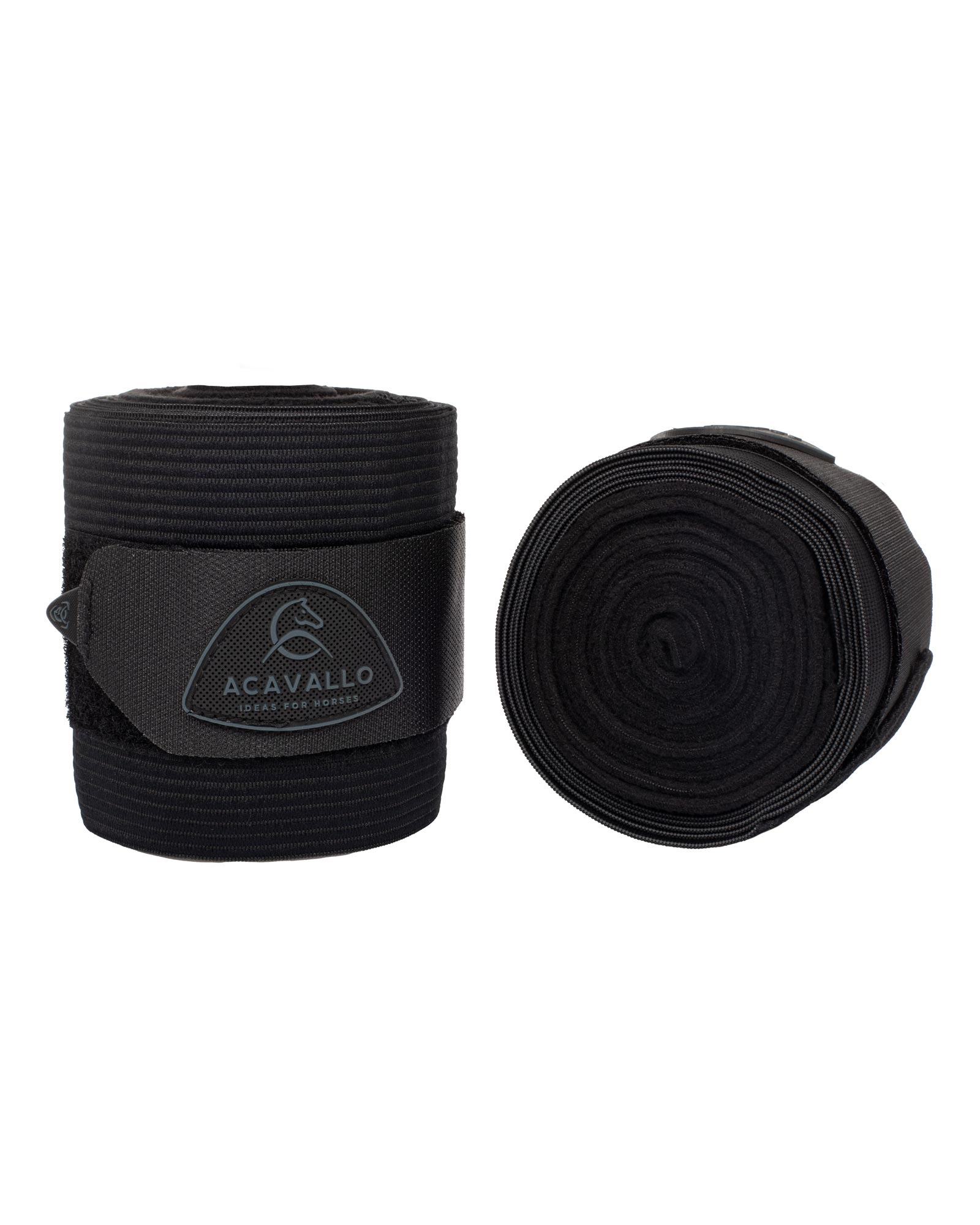Elasticated exercise bandages fleece