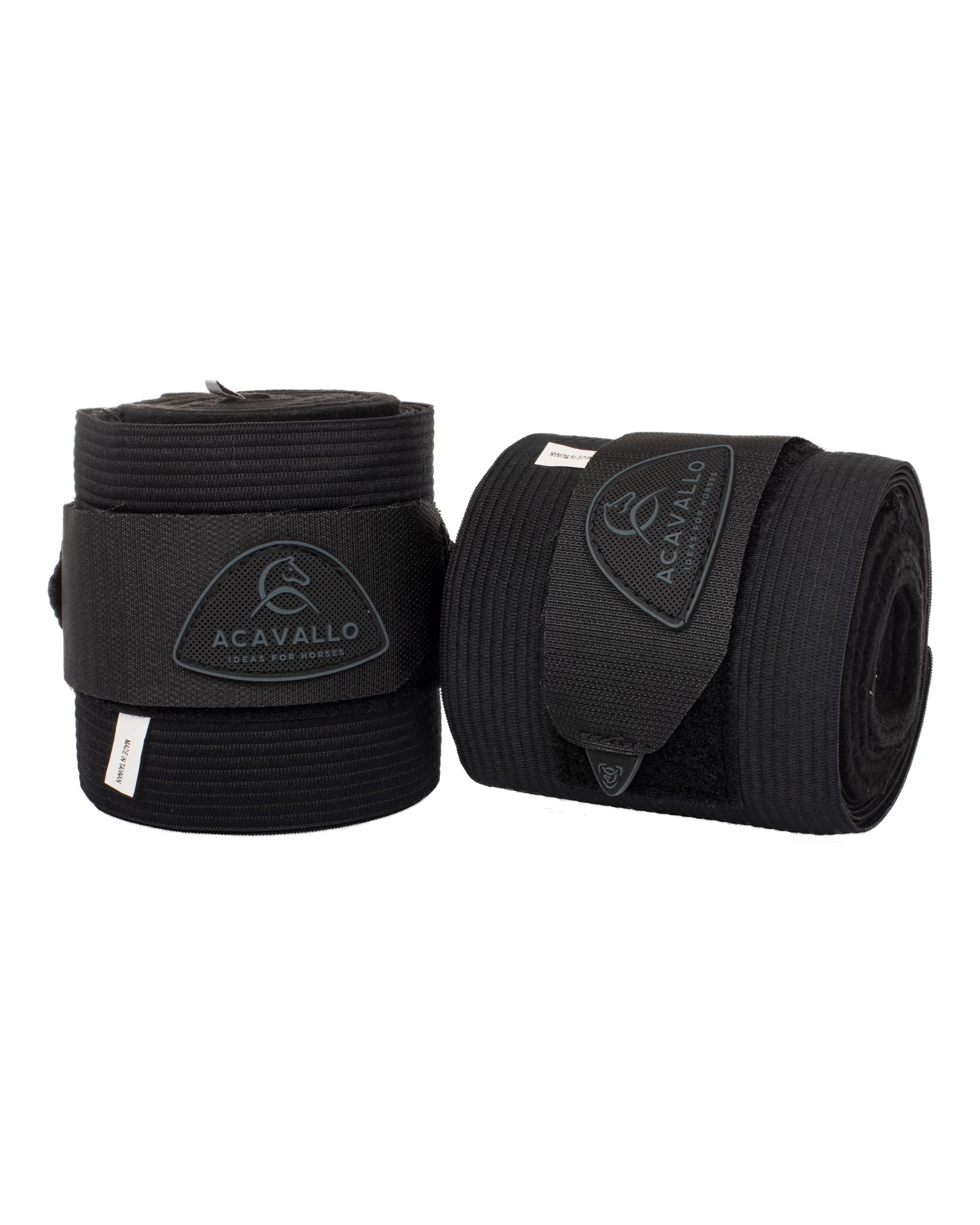 Elasticated exercise bandages fleece