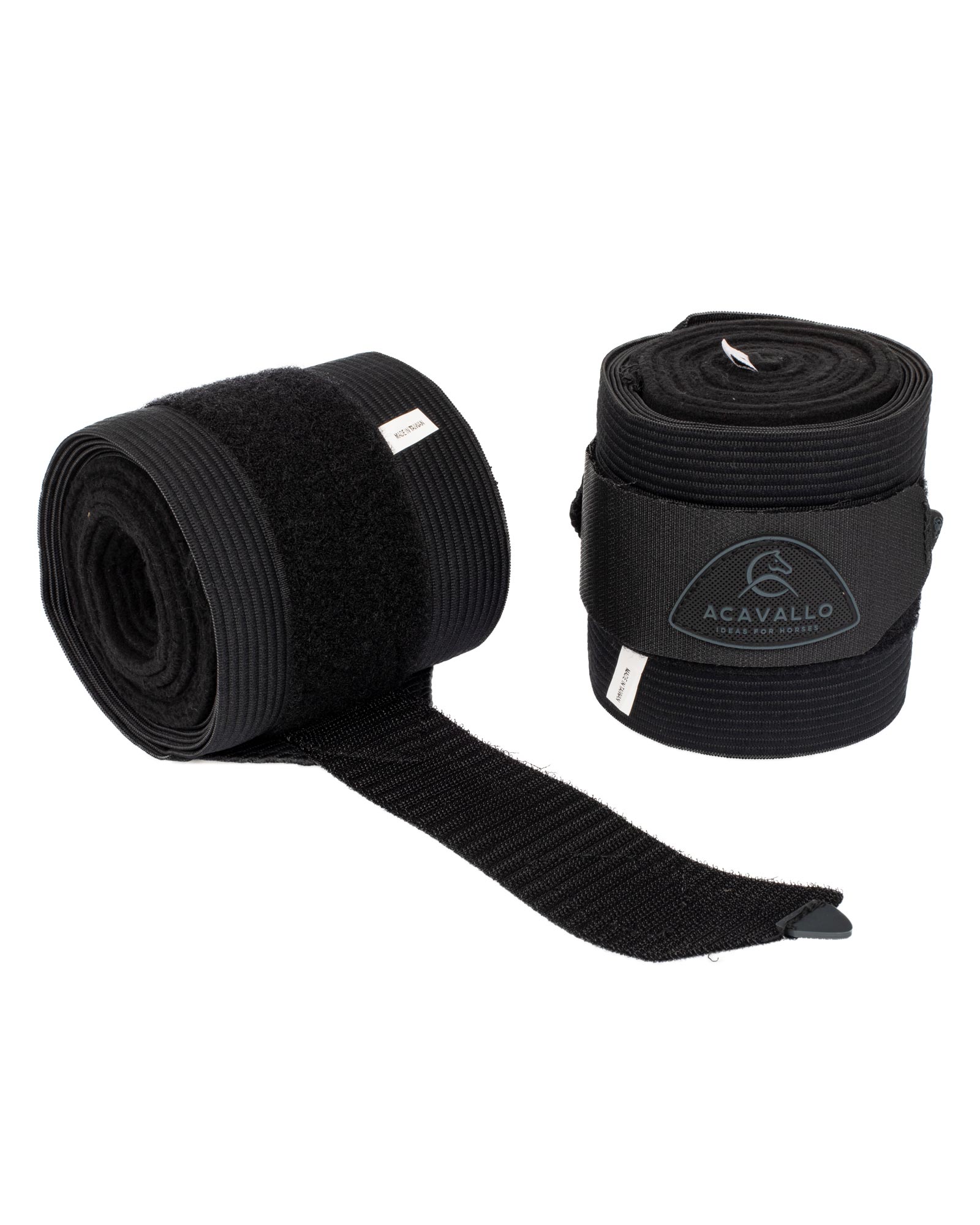 Elasticated exercise bandages fleece
