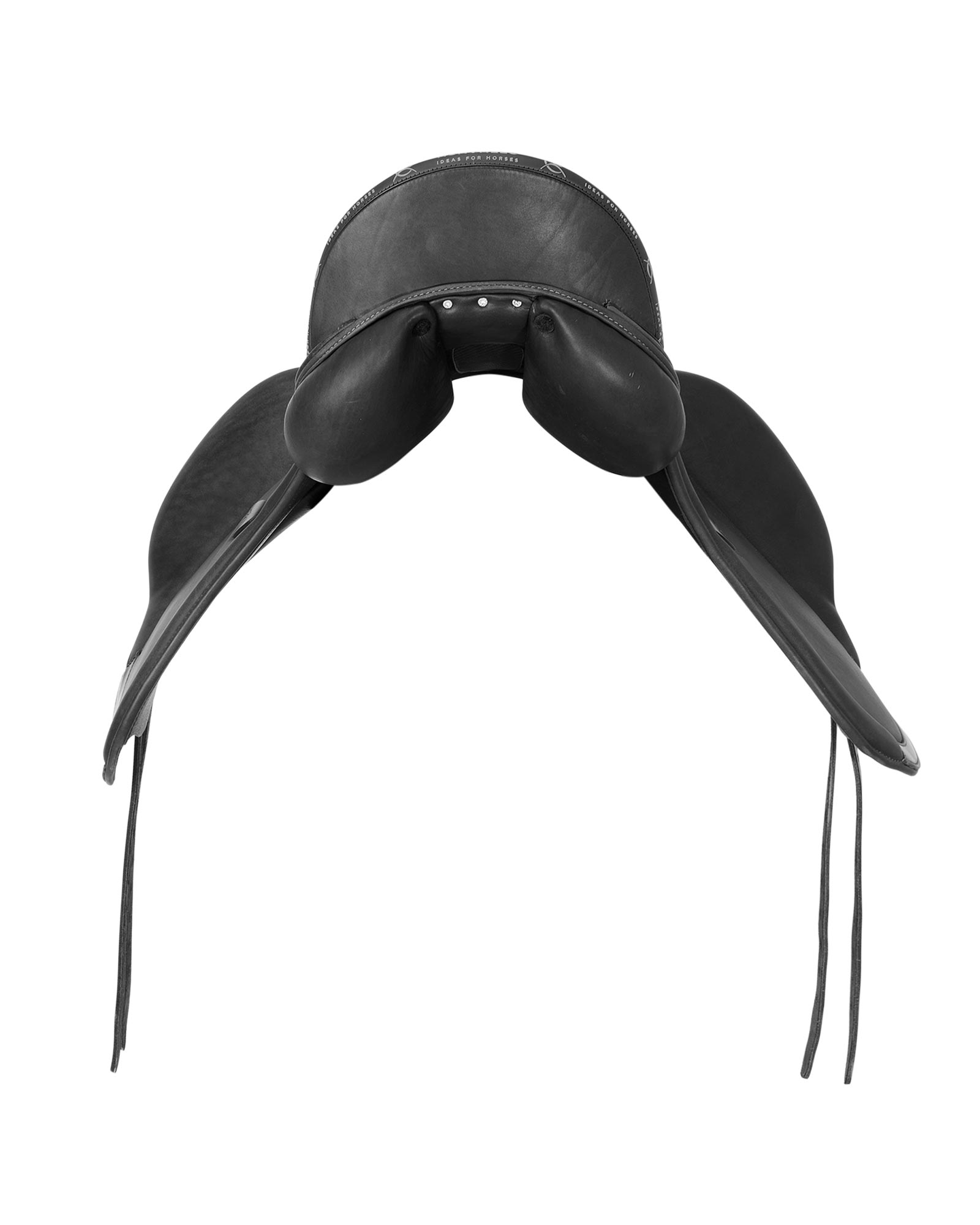 Mantegna dressage saddle long knee blocks