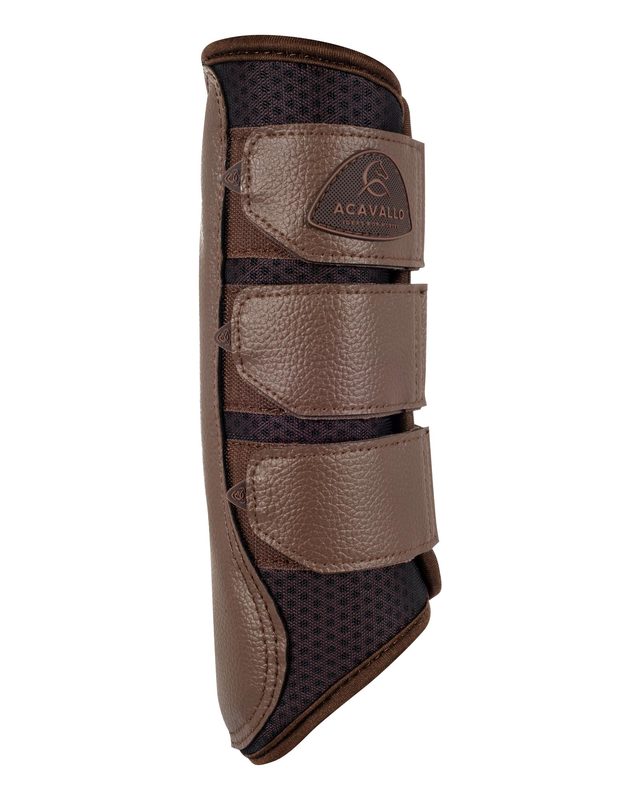Hind brushing boots perforated neoprene