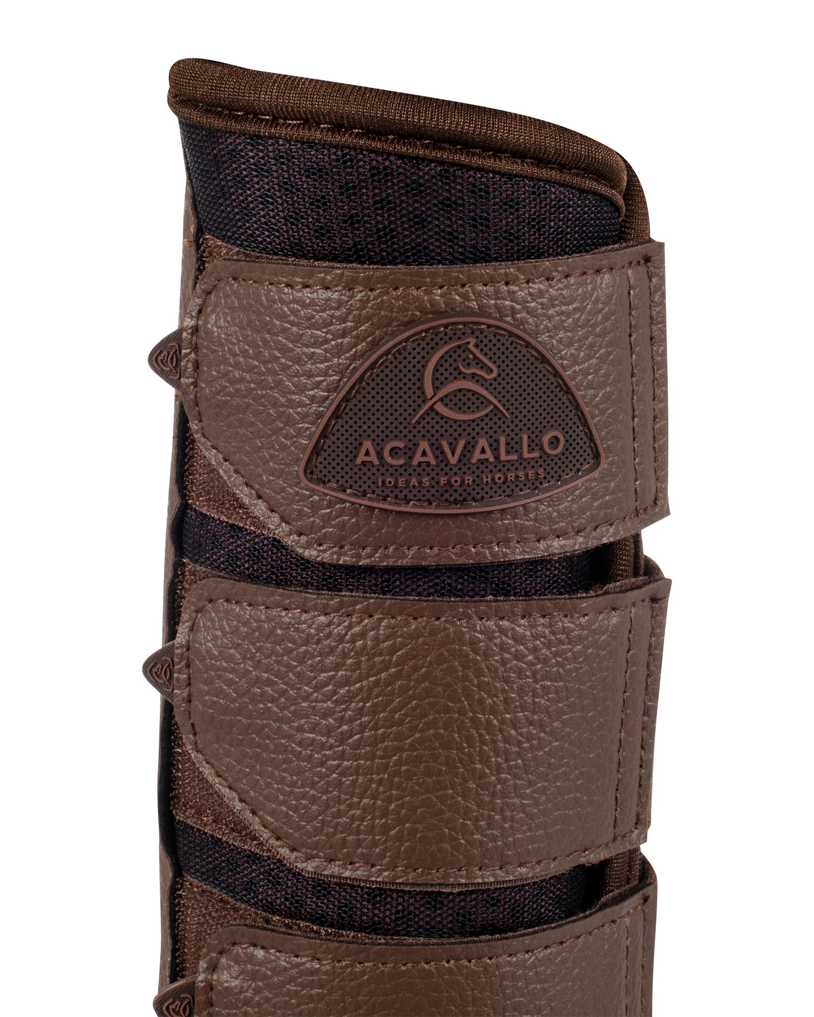 Hind brushing boots perforated neoprene