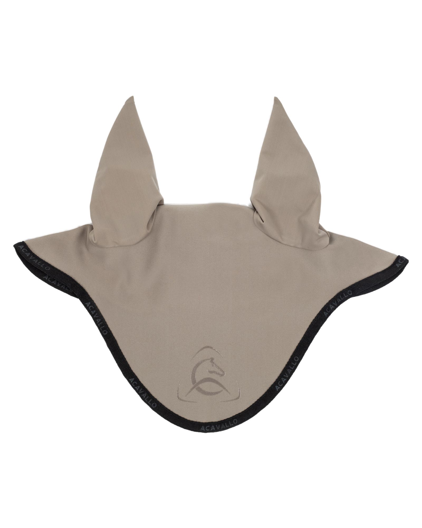 Elastane fly veil silicone logo