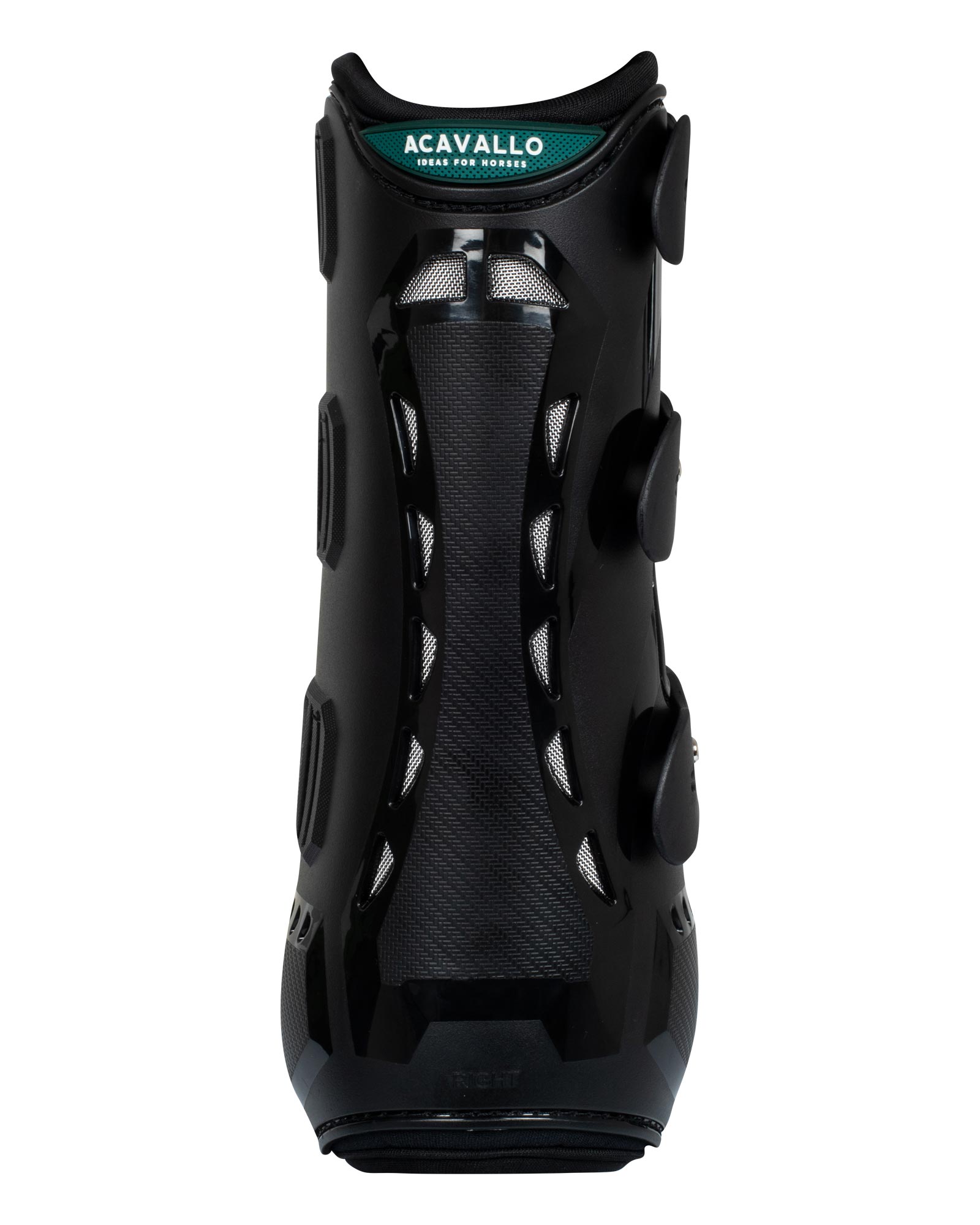 Anatomical front dressage boots