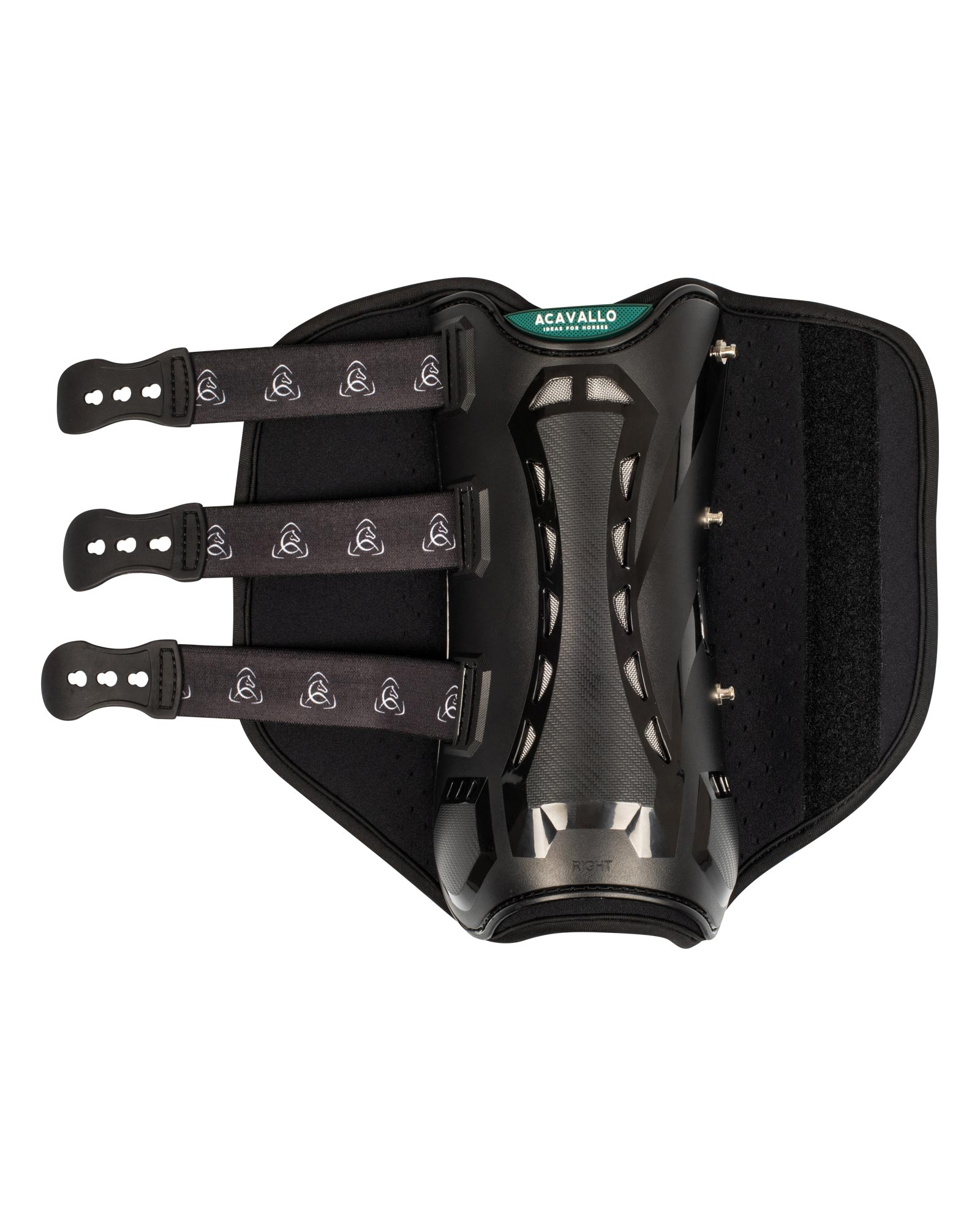 Anatomical front dressage boots