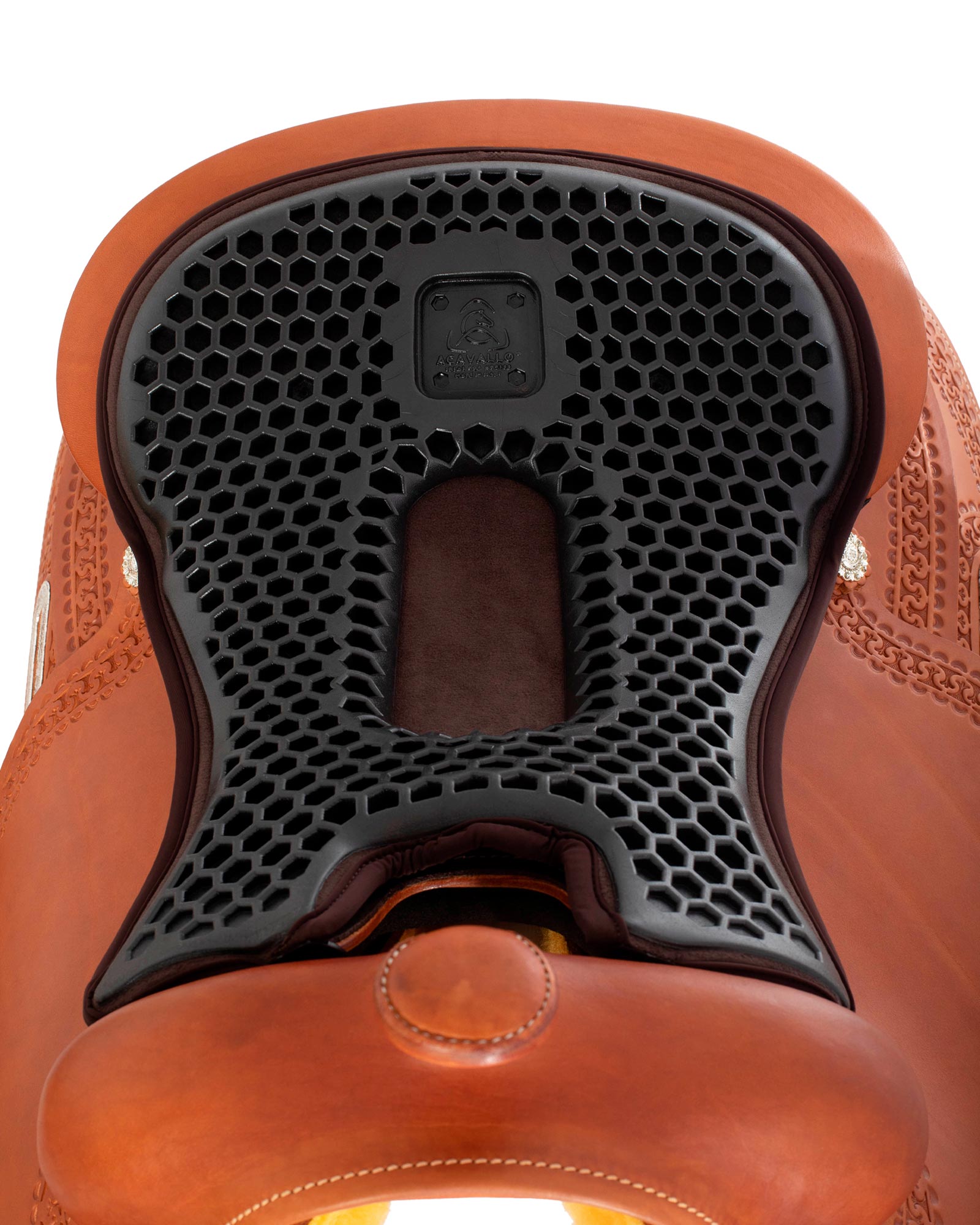 Sitzschoner für Westernsättel Ortho-Pubis Hexagonal Gel-Out 20 mm Dri-Lex