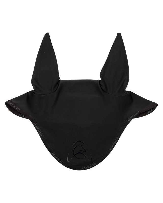 Elastane fly veil silicone logo