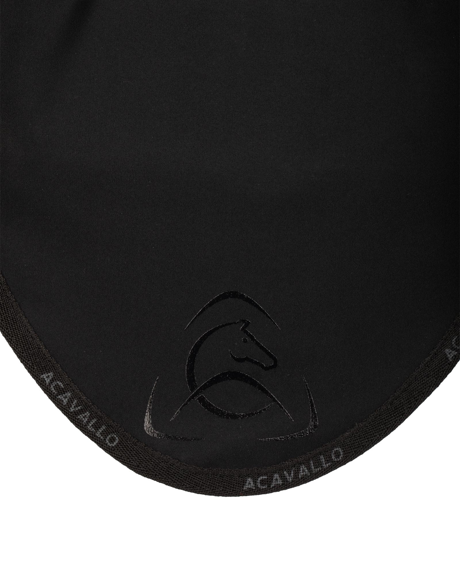Elastane fly veil silicone logo