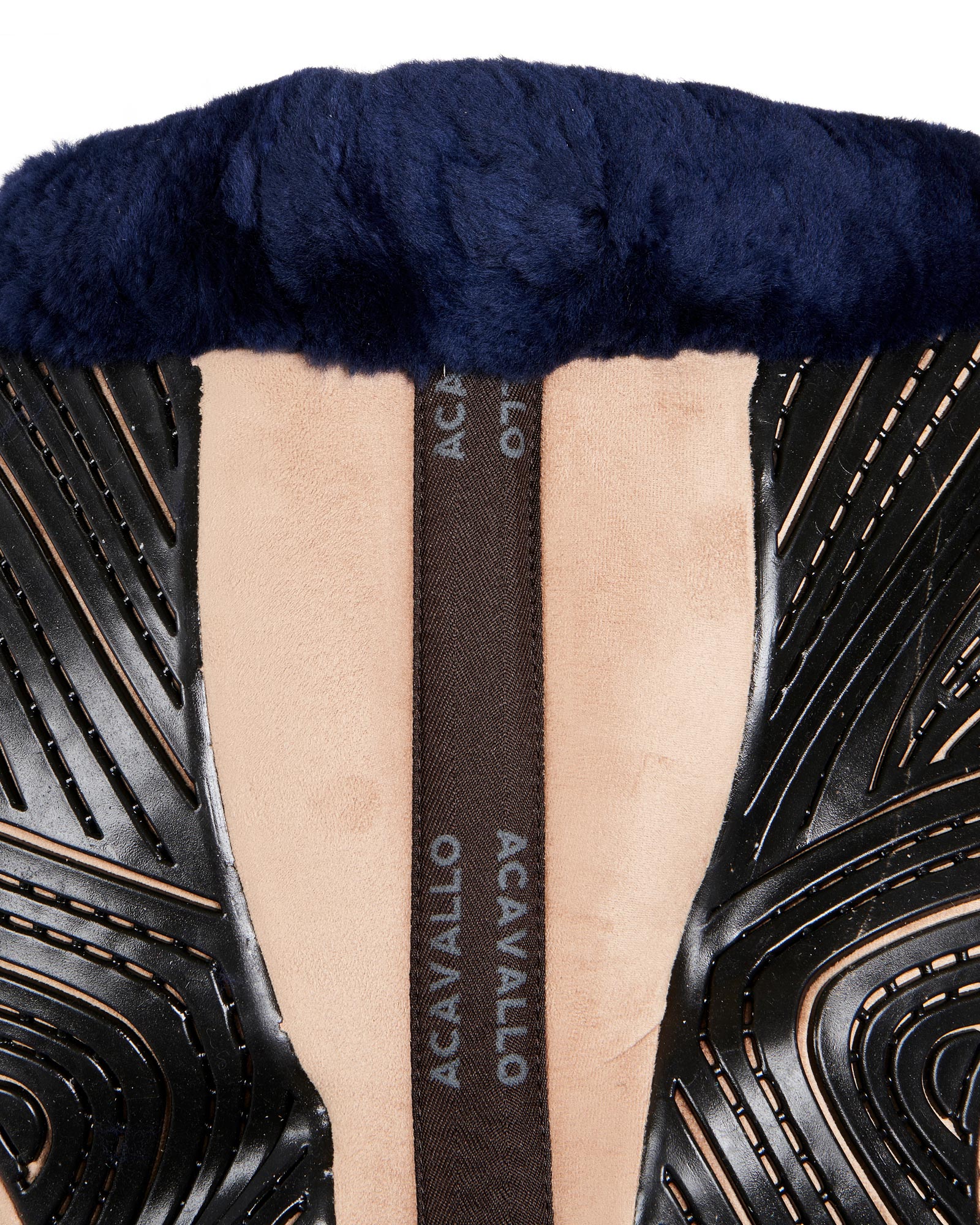 Pad MF-S JCCS-S CW-CS suede cut-out sheepskin gel grip flat
