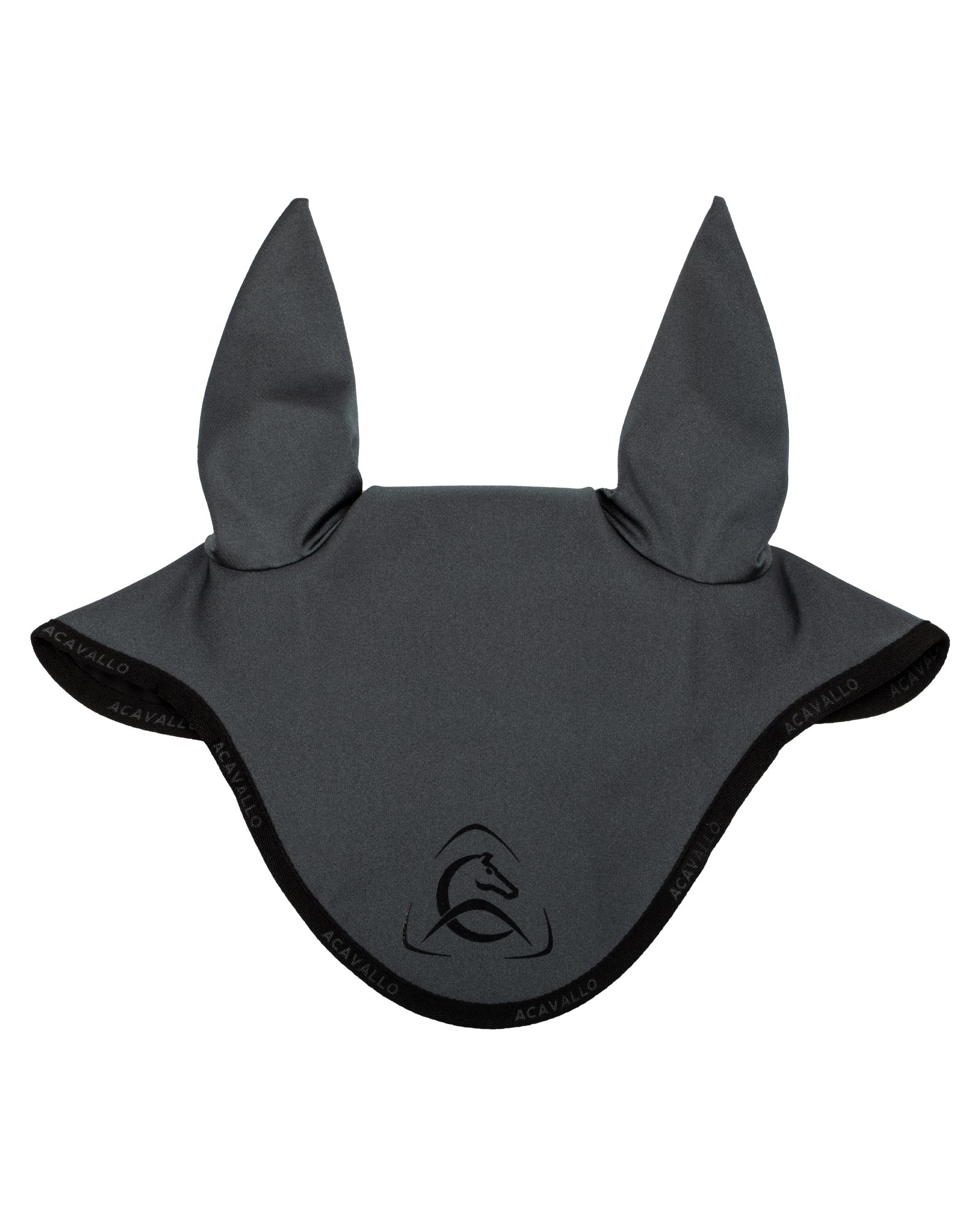 Elastane fly veil silicone logo