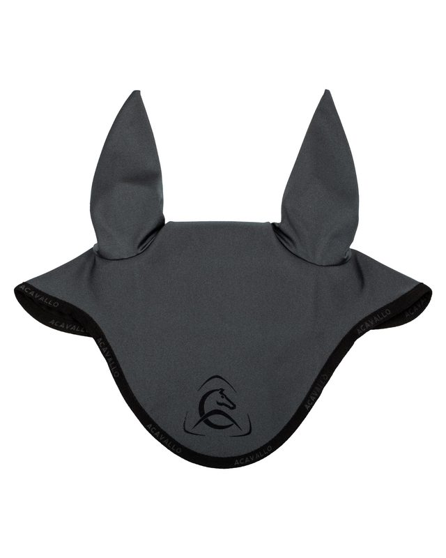 Elastane fly veil silicone logo