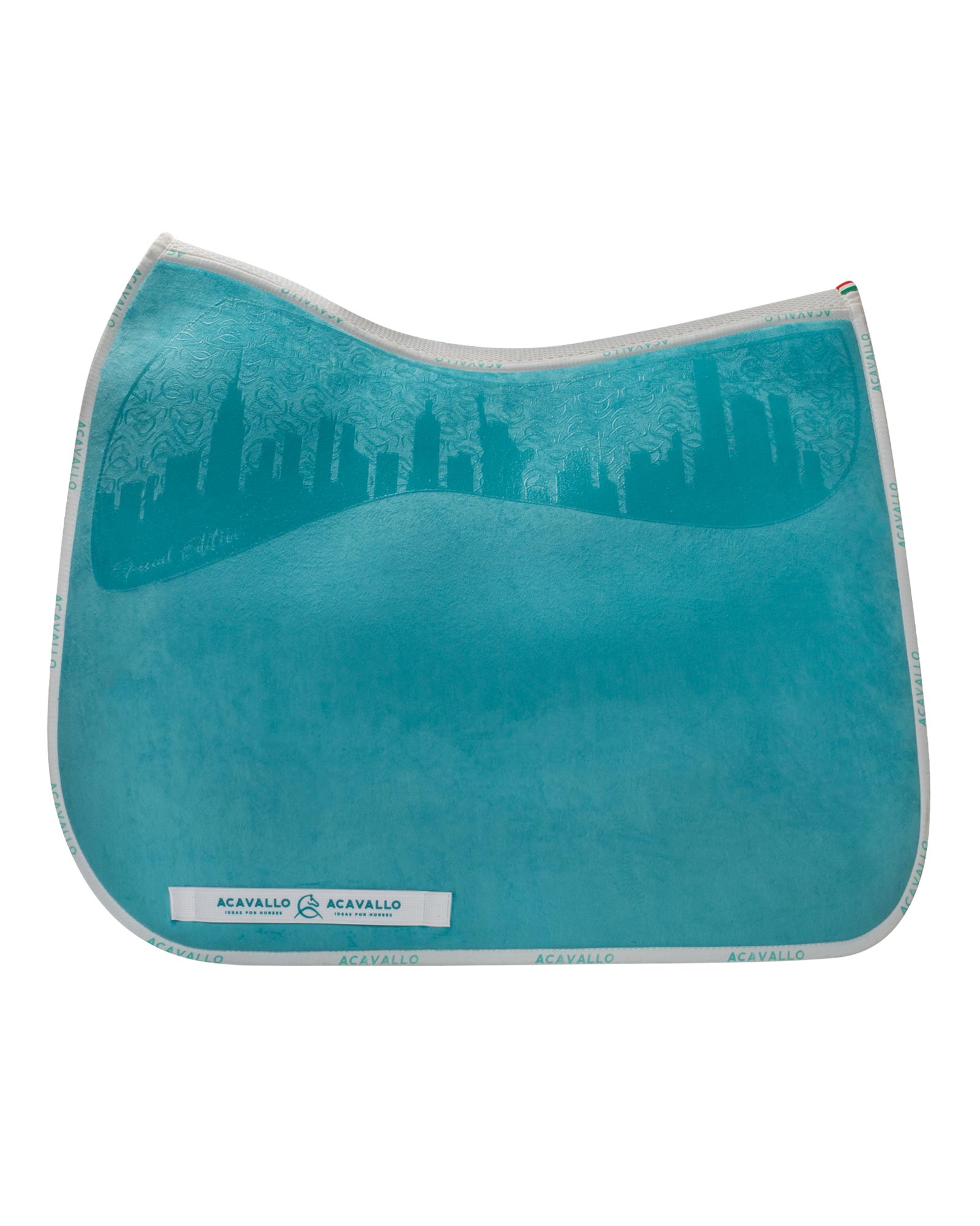 Special Edition saddle pad DS CW-3DS louvre & bamboo silicone grip