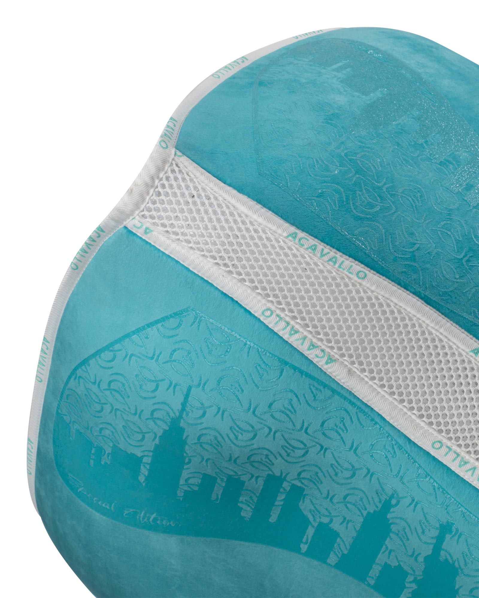 Special Edition saddle pad DS CW-3DS louvre & bamboo silicone grip