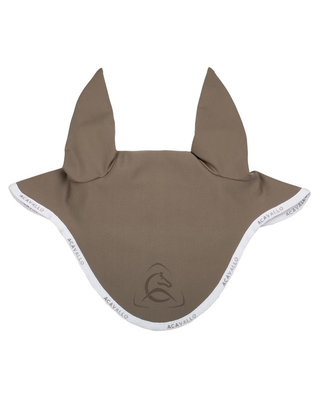 Elastane fly veil silicone logo