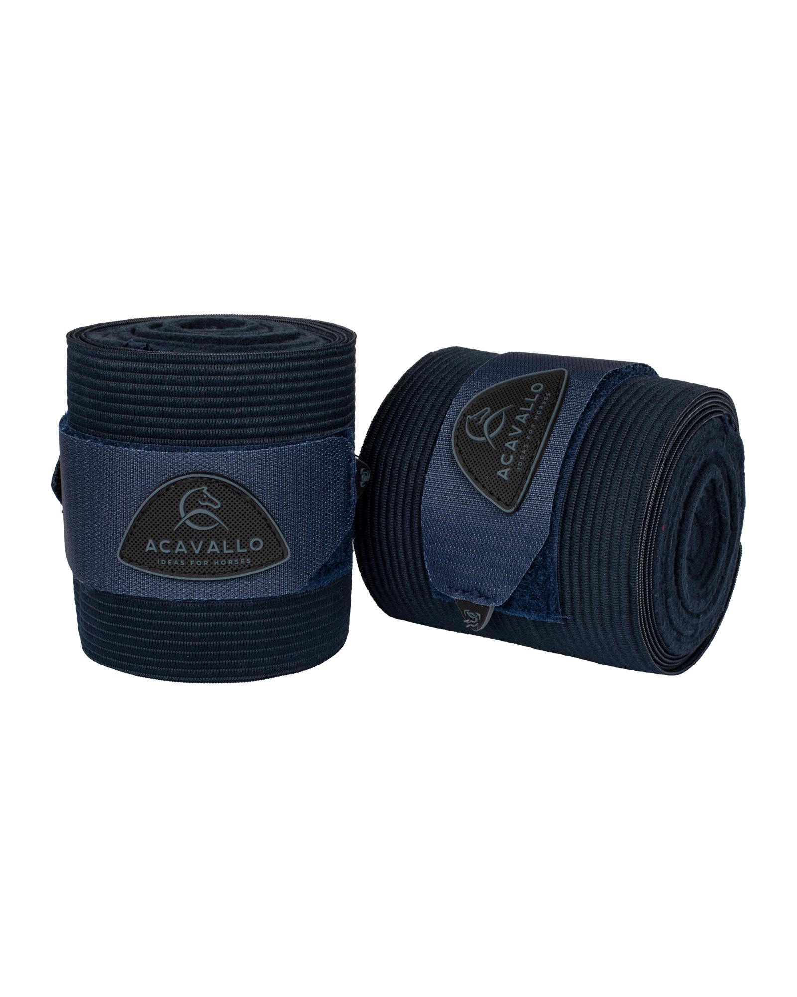Elasticated exercise bandages fleece