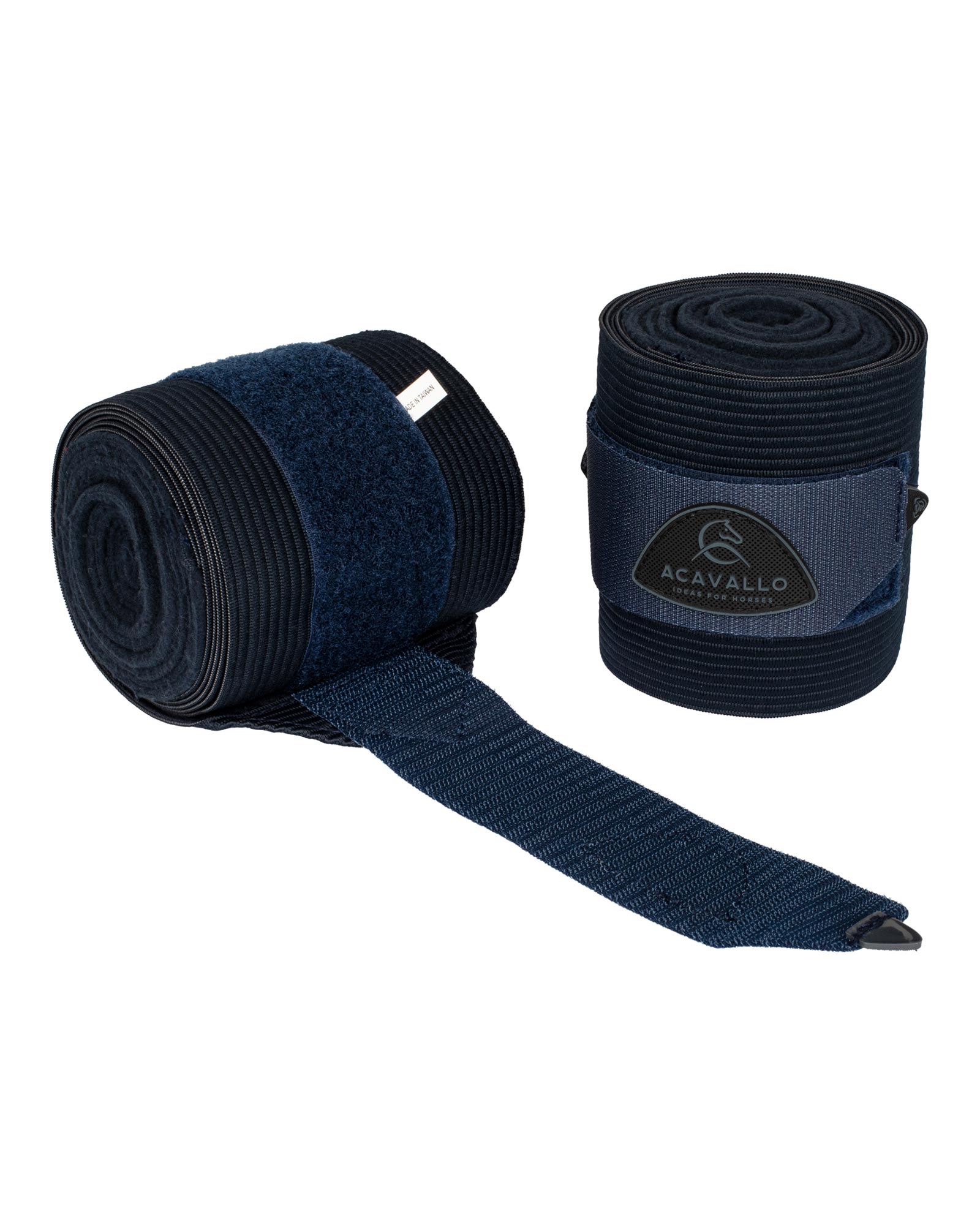 Elasticated exercise bandages fleece