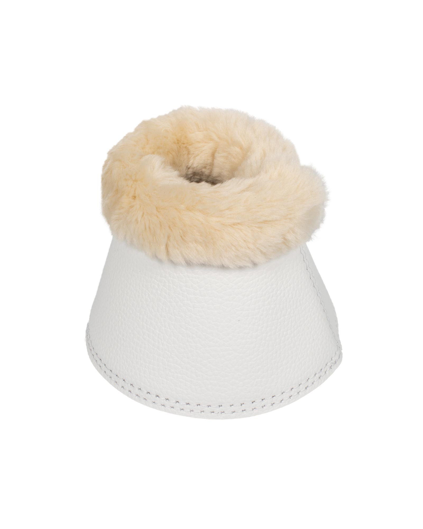 Bell boots faux sheepskin & hook-and-loop closure