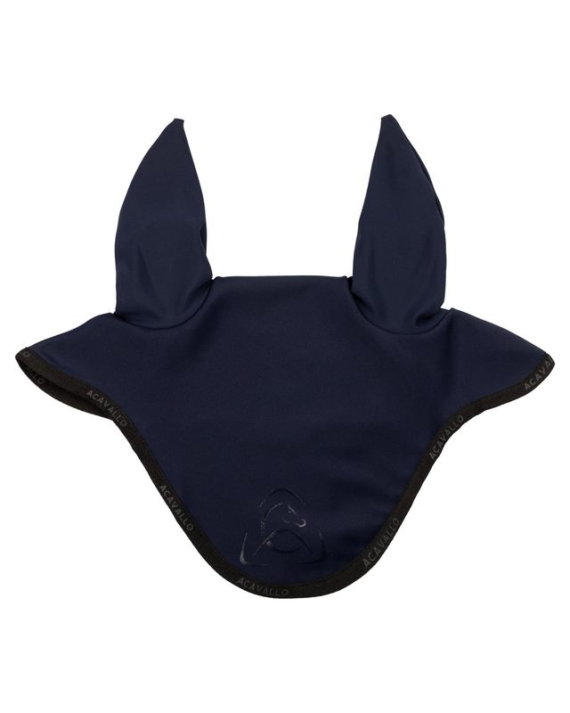 Elastane fly veil silicone logo